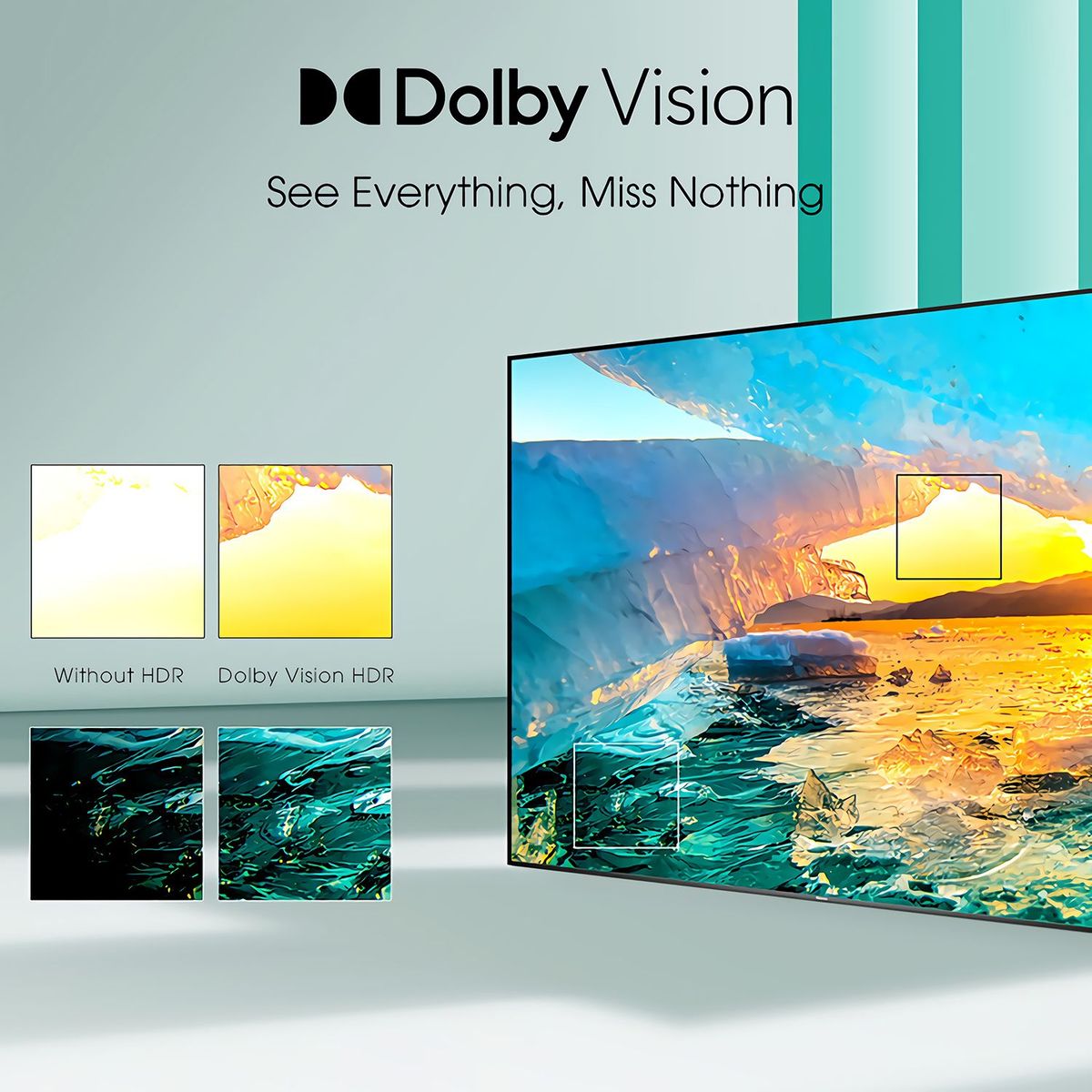 HISENSE - Televisor 50" 4K Ultra HD Smart TV 50A6GSV