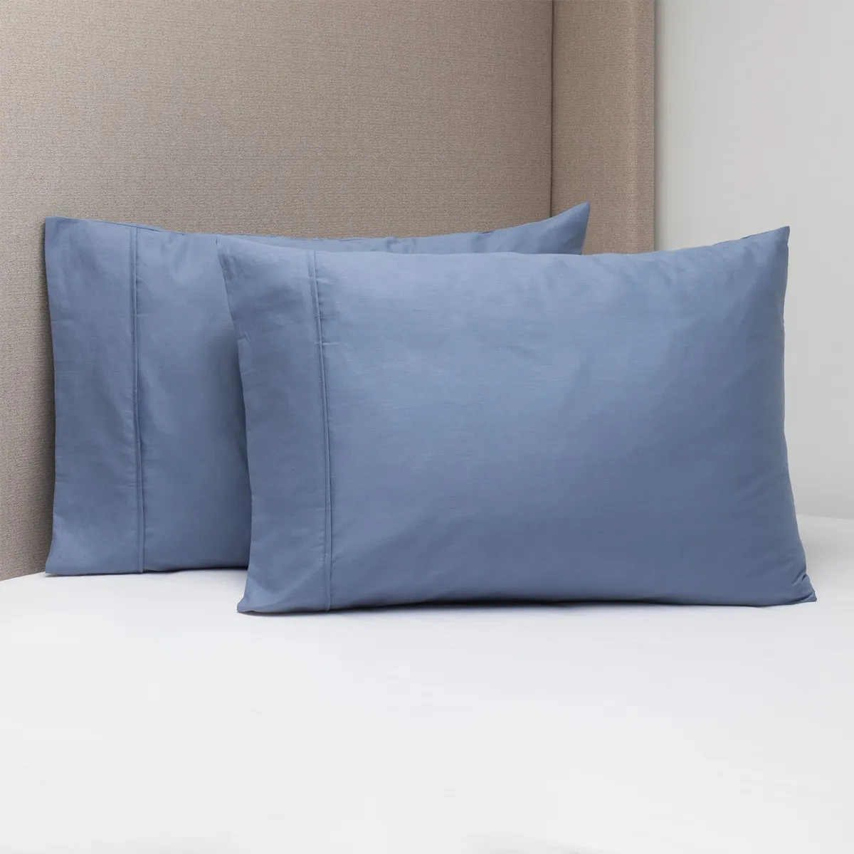 MICA - Set x2 Fundas de Almohada 100% Algodón 180 Hilos Mica