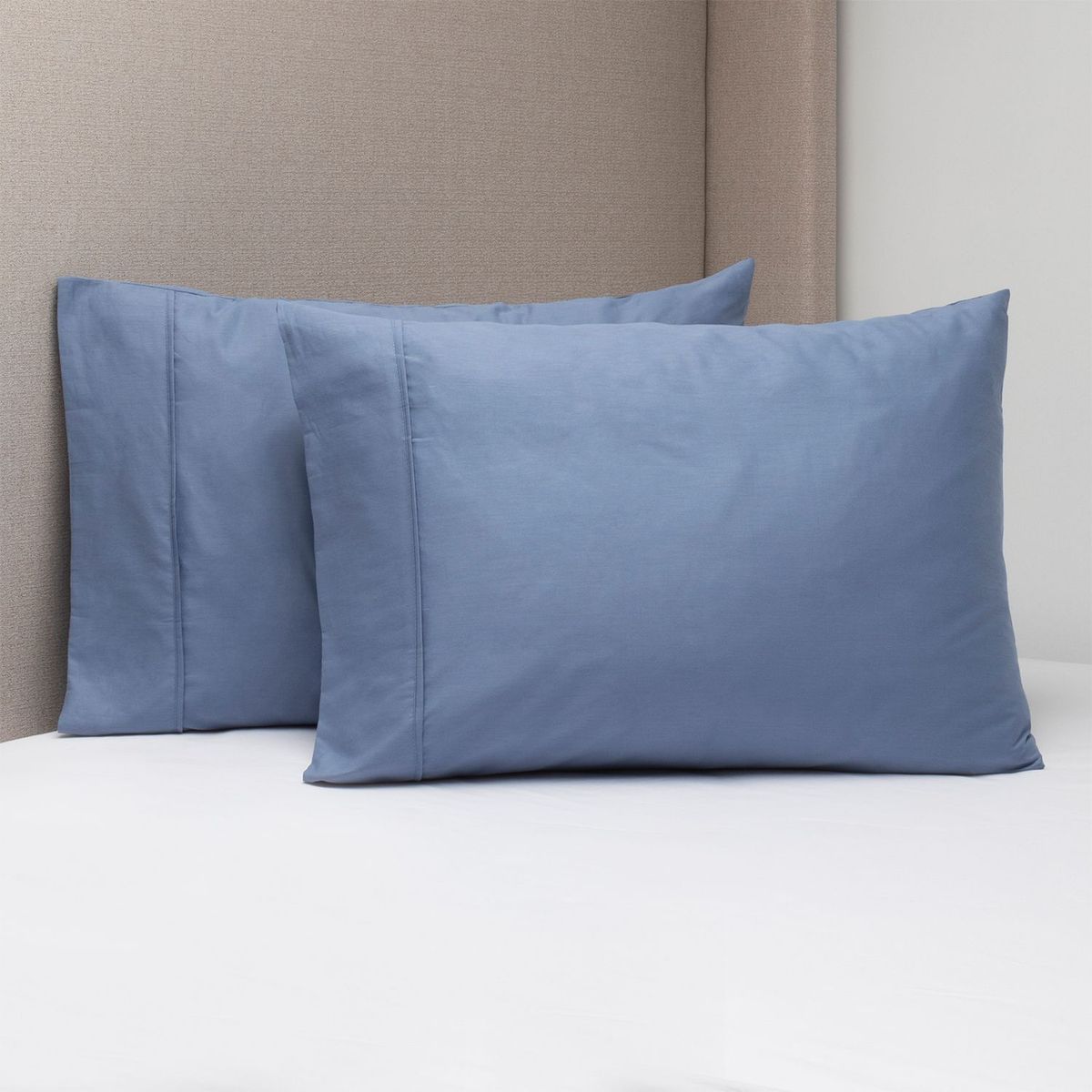 MICA - Set x2 Fundas de Almohada 100% Algodón 180 Hilos Mica