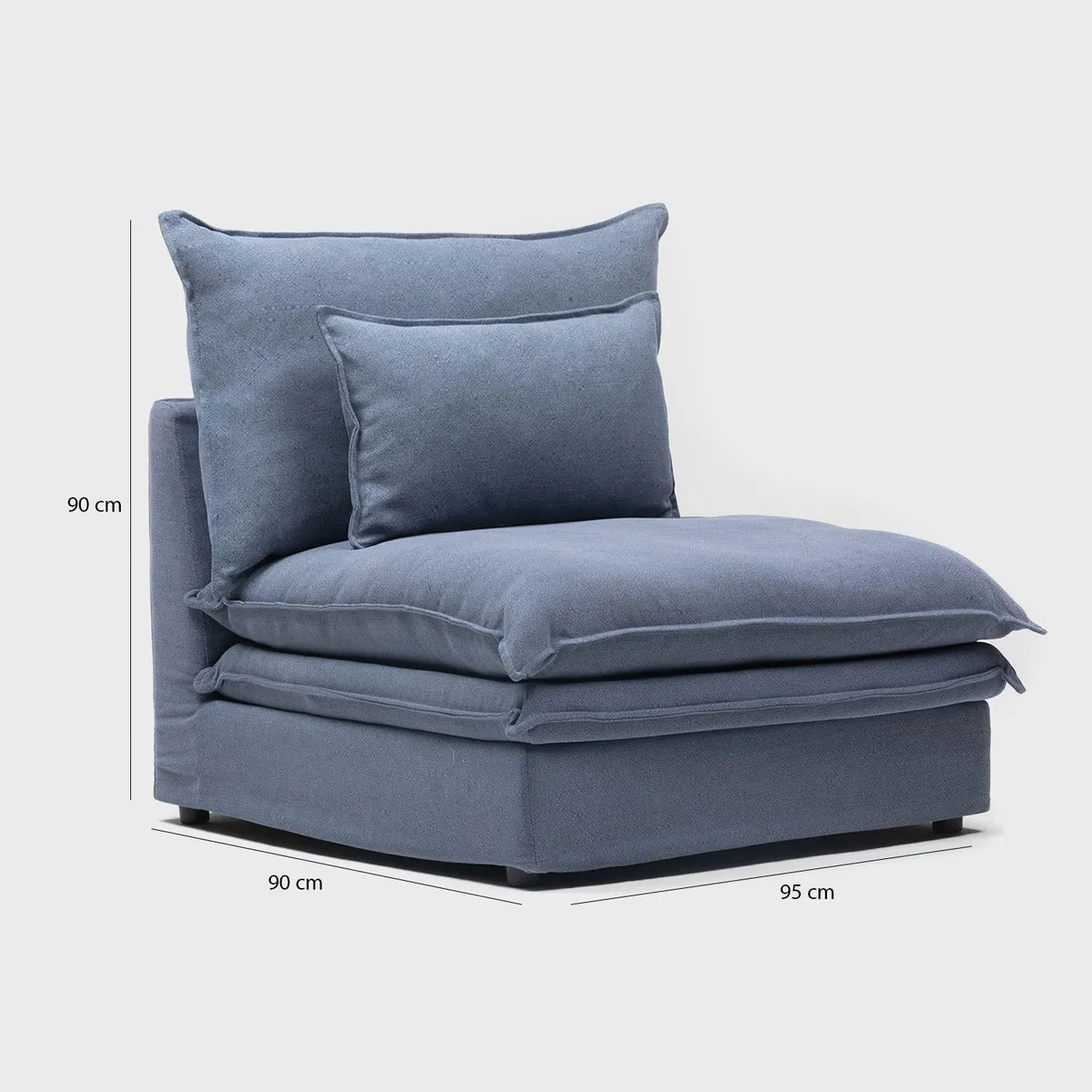 BASEMENT HOME - Sofá Coltrane 1 Cuerpo