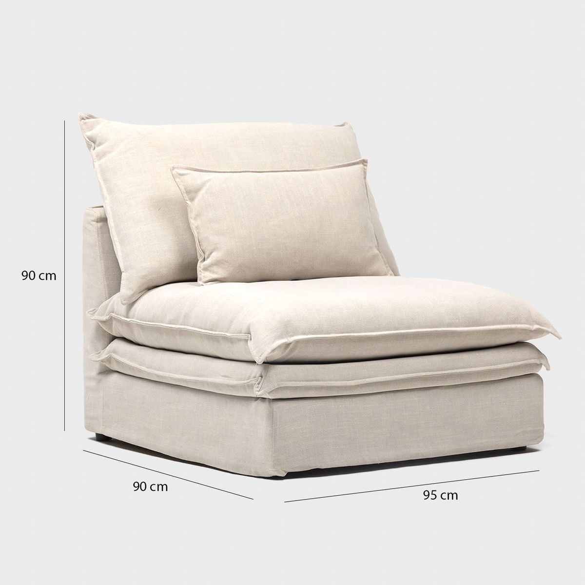 BASEMENT HOME - Sofá Coltrane 1 Cuerpo