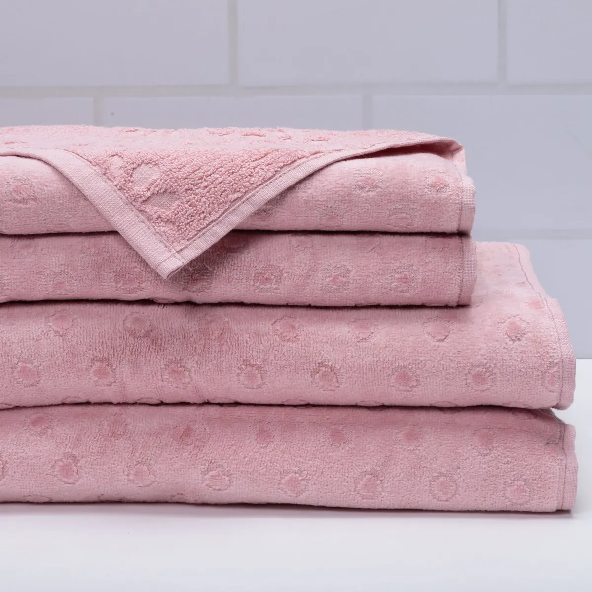 ROBERTA ALLEN - Set x4 Toallas Mano/Baño Lollipop 430gr