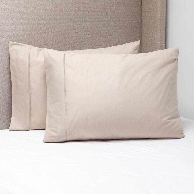 MICA - Set X2 Fundas De Almohada 100% Algodón 180 Hilos Mica