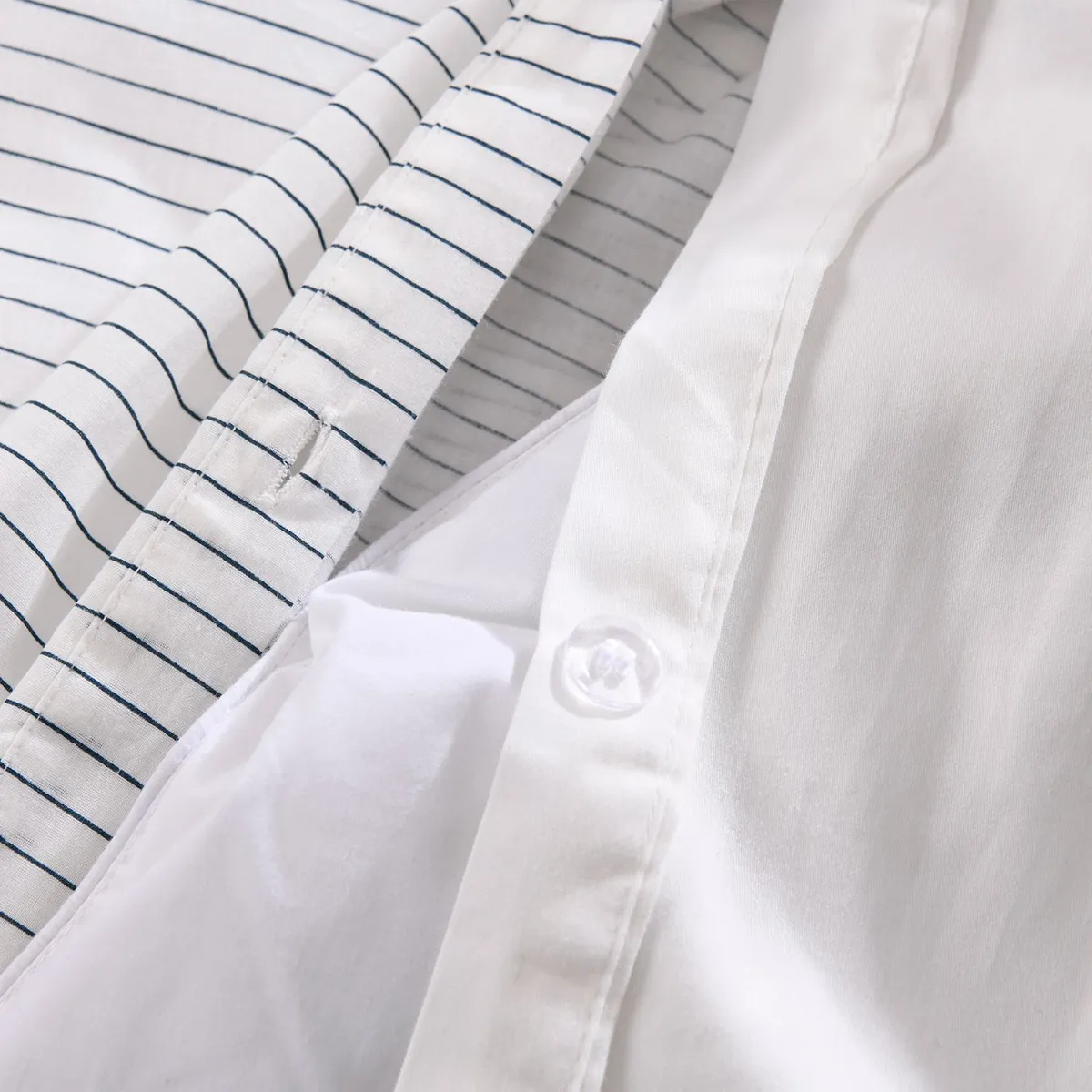 BENETTON - Funda Plumón Lisa Bianca 100% Algodón