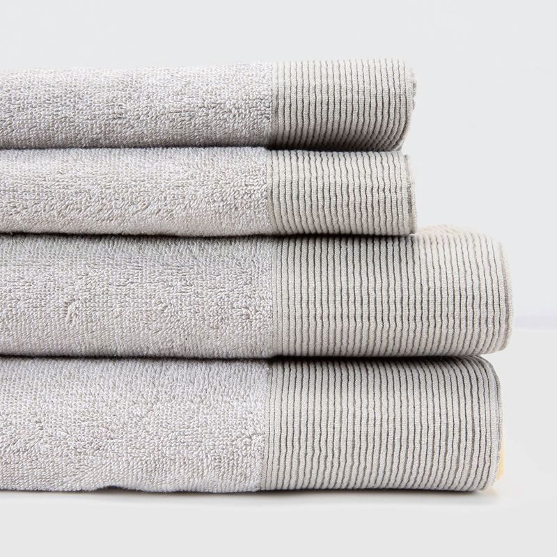 BENETTON - Set x4 Toallas Mano/Baño 500gr New Melange Benetton