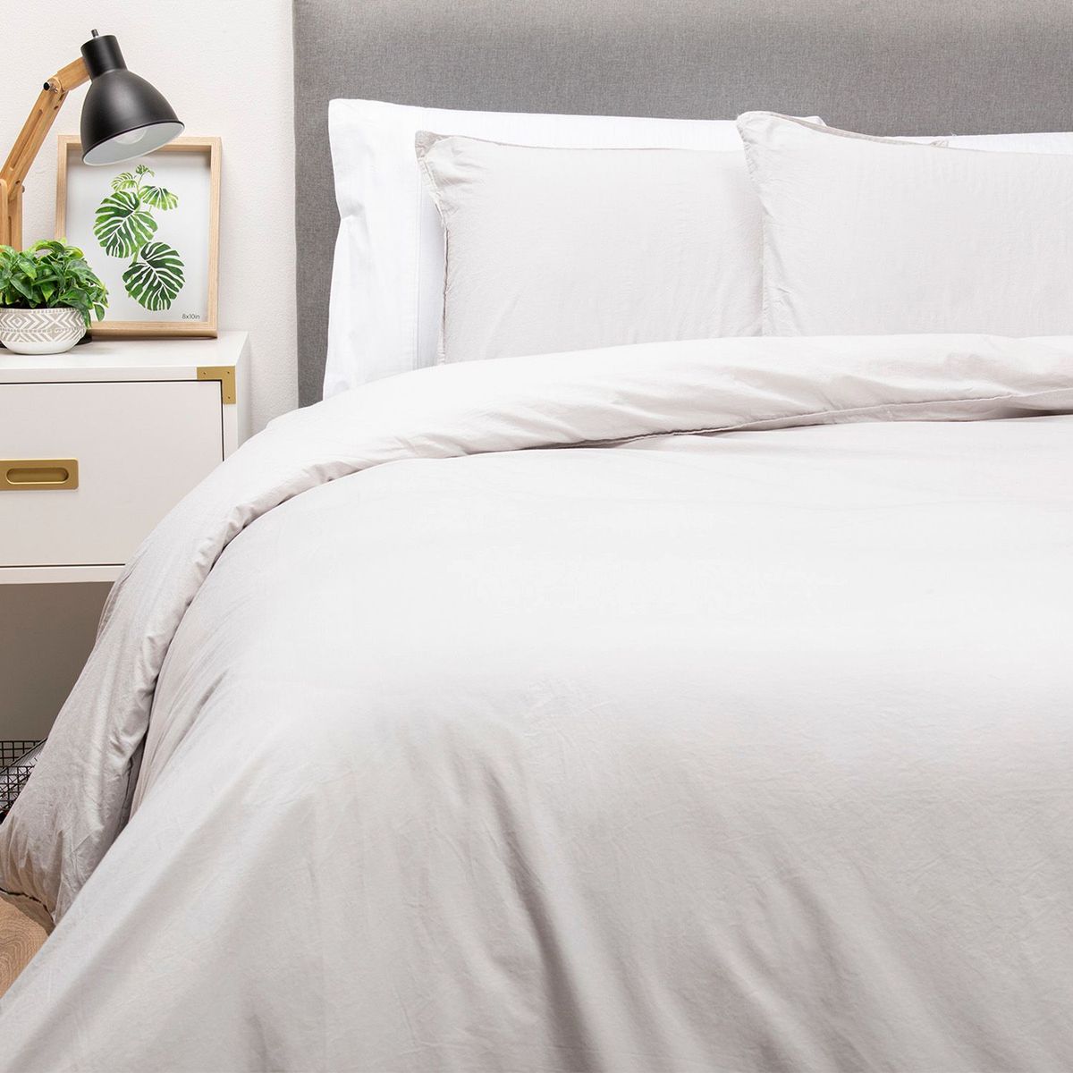 BASEMENT HOME - Funda Plumón 100% Algodón Washed