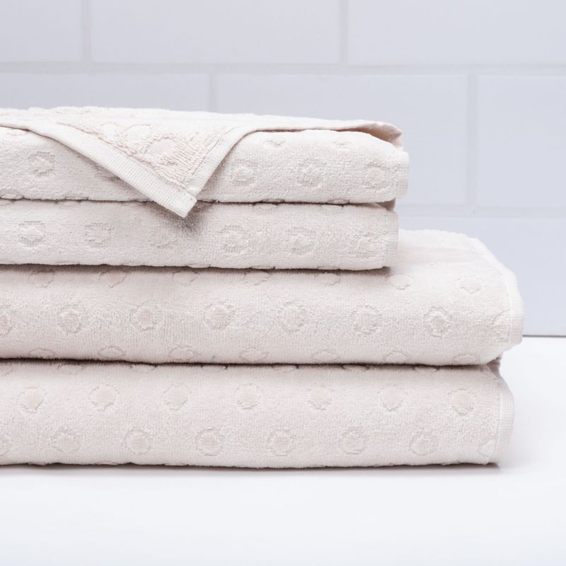 ROBERTA ALLEN - Set x4 Toallas Mano/Baño Lollipop 430gr