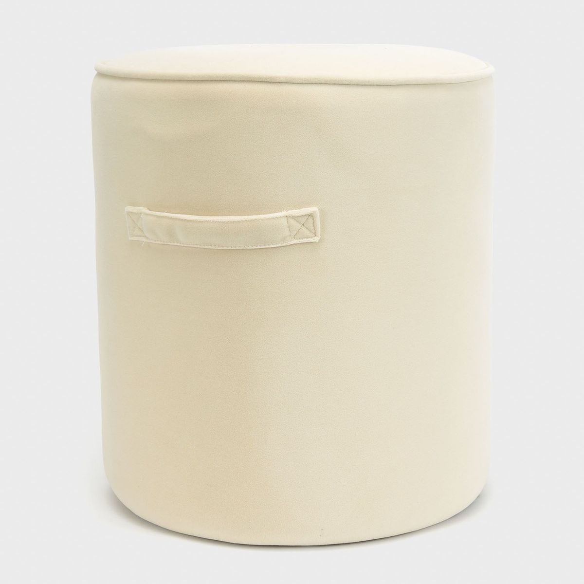 MICA - Puff Tela Beige 40 cm