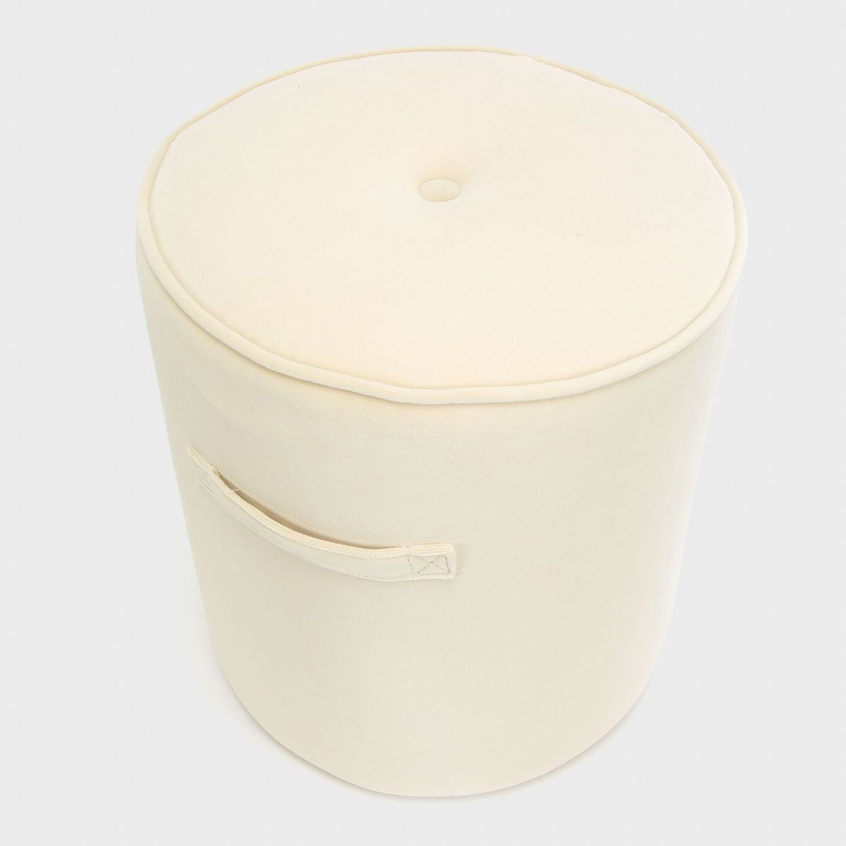 MICA - Puff Tela Beige 40 cm