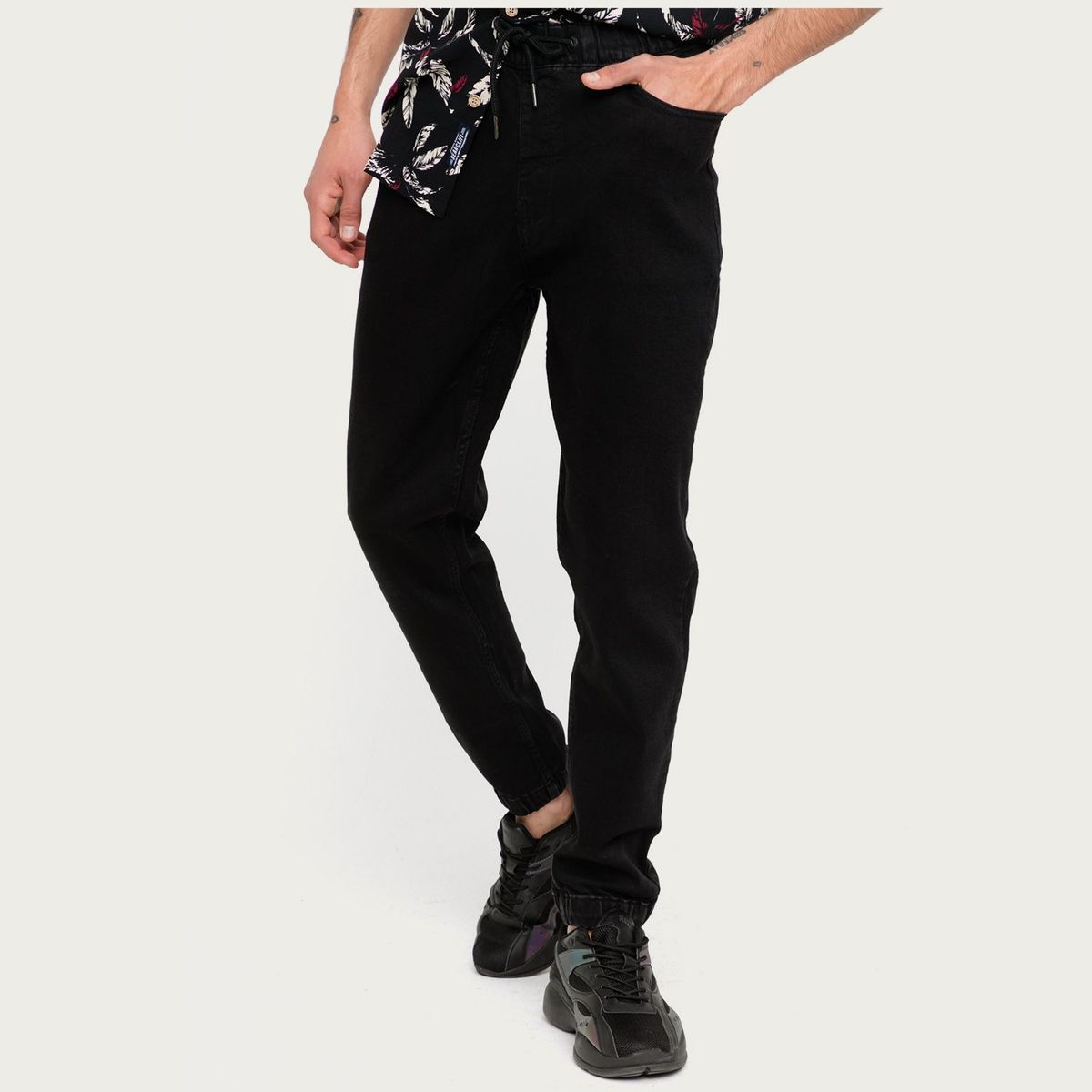 BEARCLIFF - Jean Jogger Fit Algodón Hombre Bearcliff