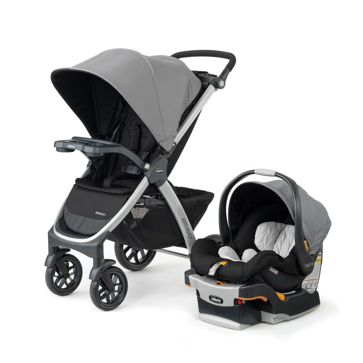 CHICCO - Coche Travel System Bebé Bravo Chicco