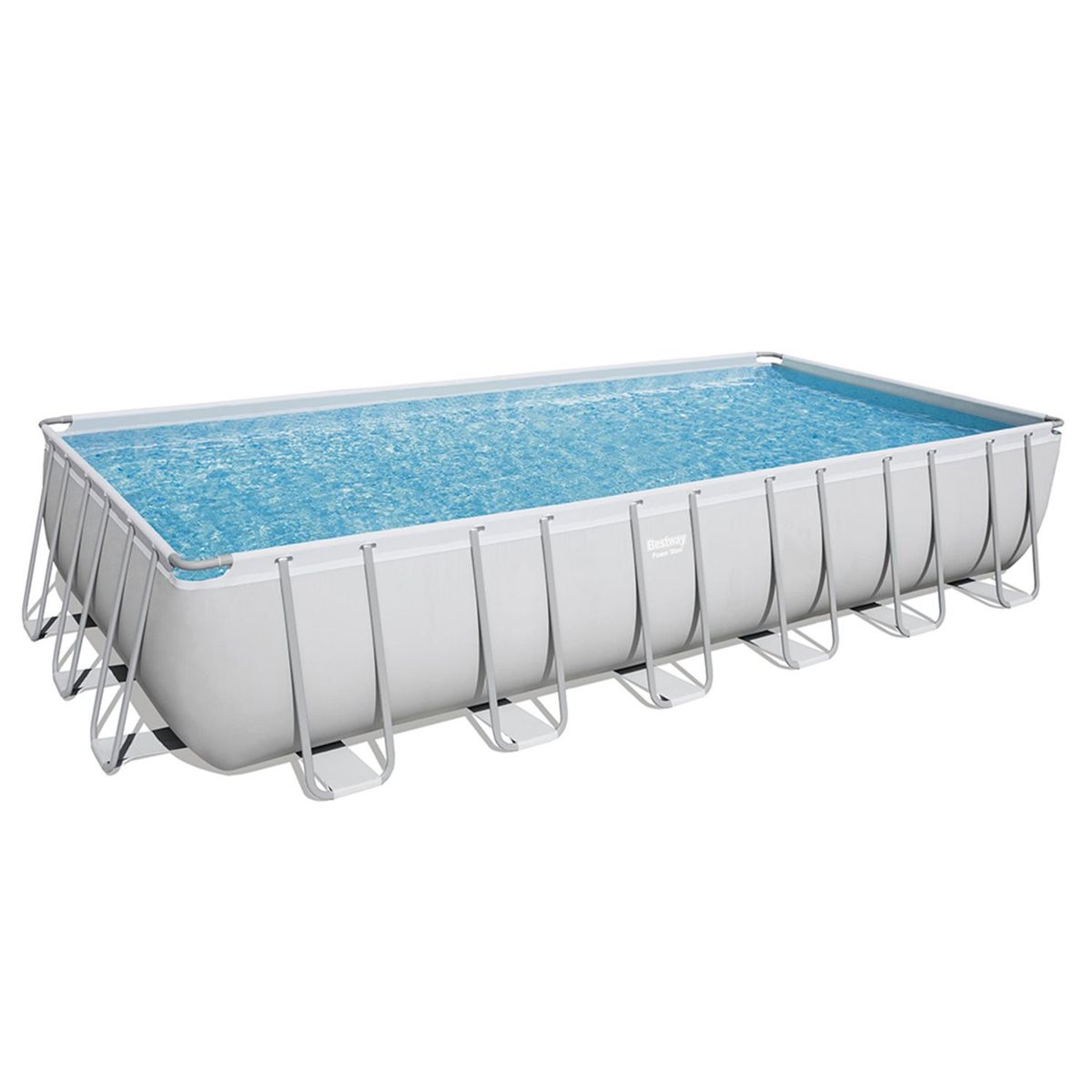 BESTWAY - Piscina Estructural Rectangular 732 x 366 x 132cm + Filtro + Escalera