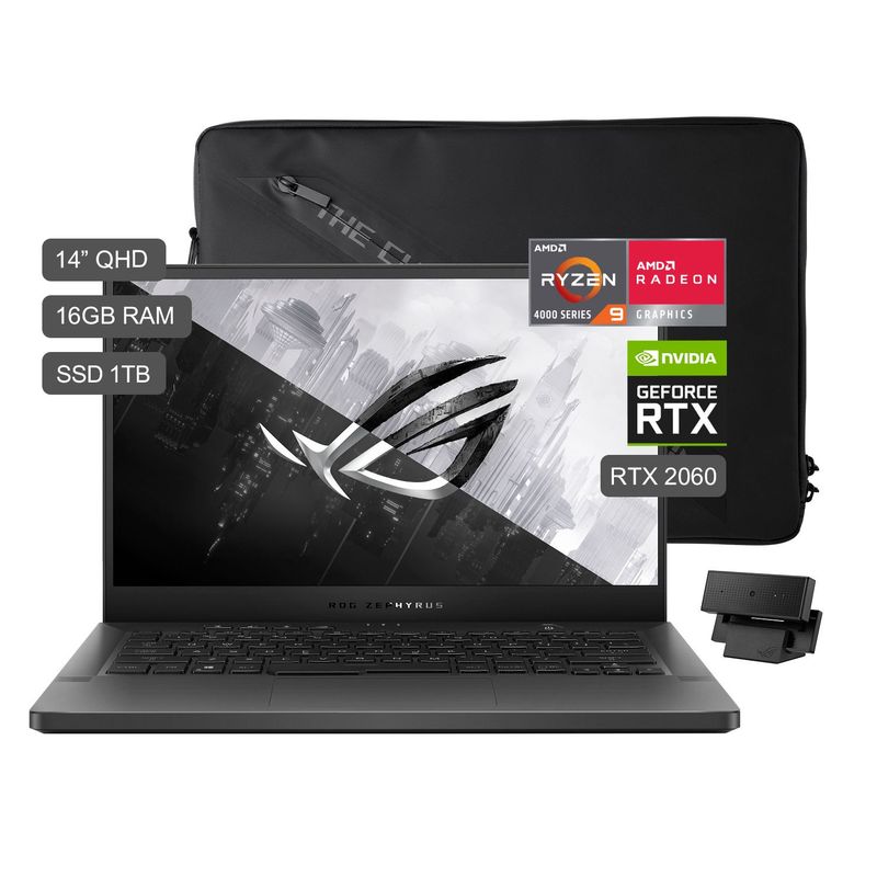 ASUS - ROG Zephyrus G14 GA401IV Ryzen 9 14'' QHD 1TB SSD 16GB RAM 6GB RTX 2060