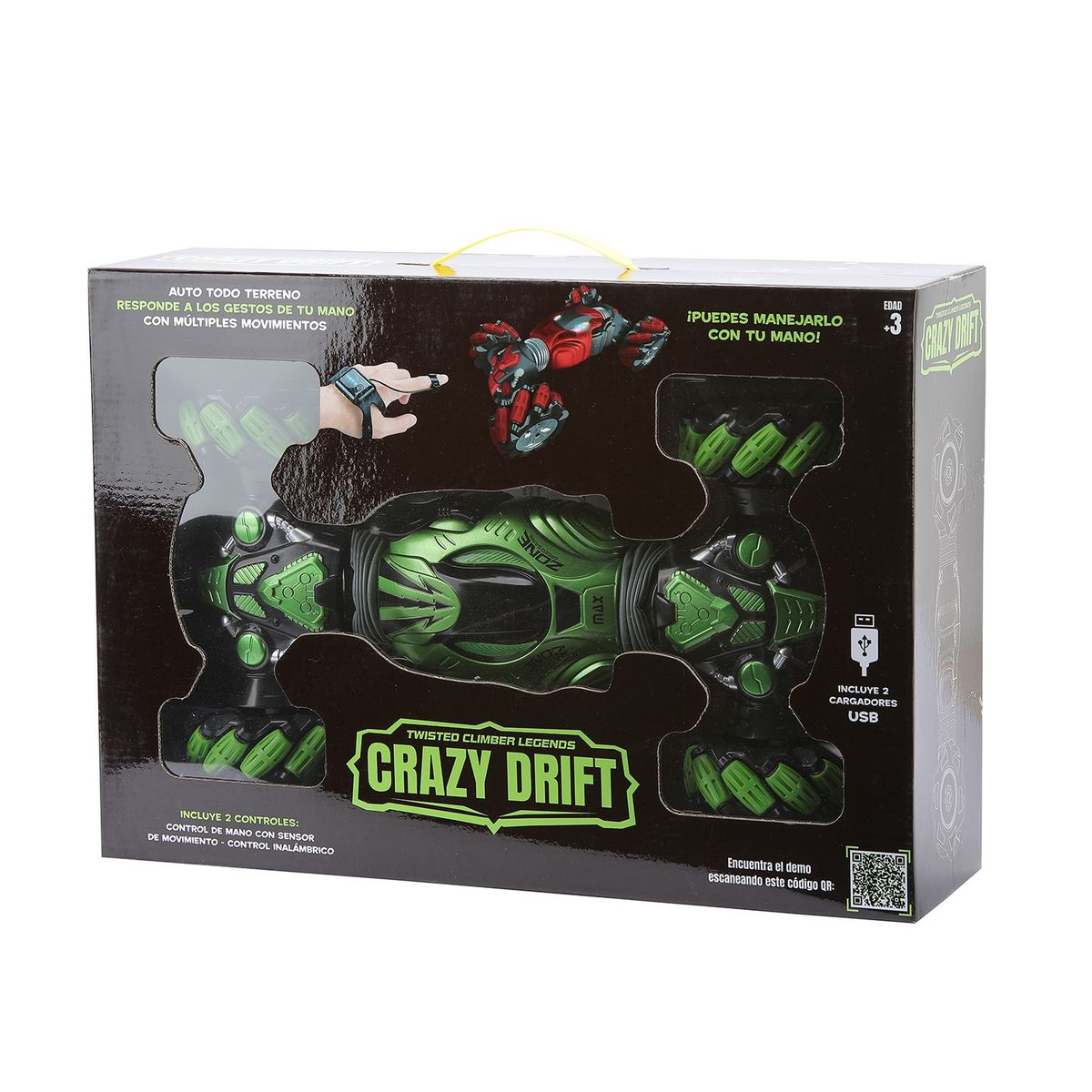 KIDS N PLAY - Vehiculo Radiocontrolado Crazy Drift