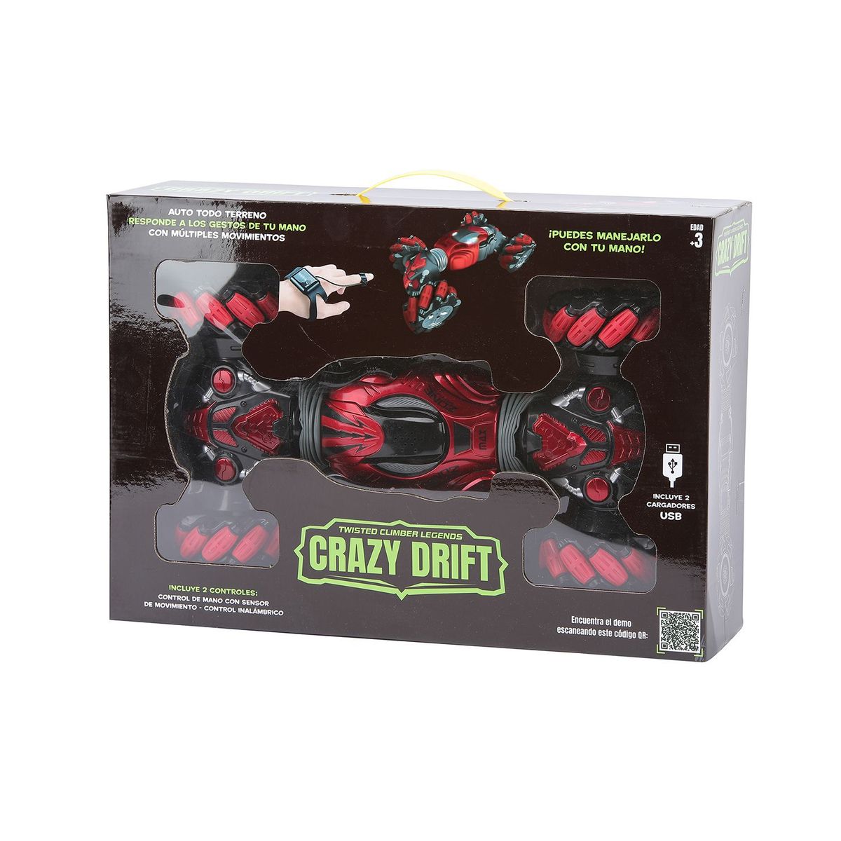 KIDS N PLAY - Vehiculo Radiocontrolado Crazy Drift