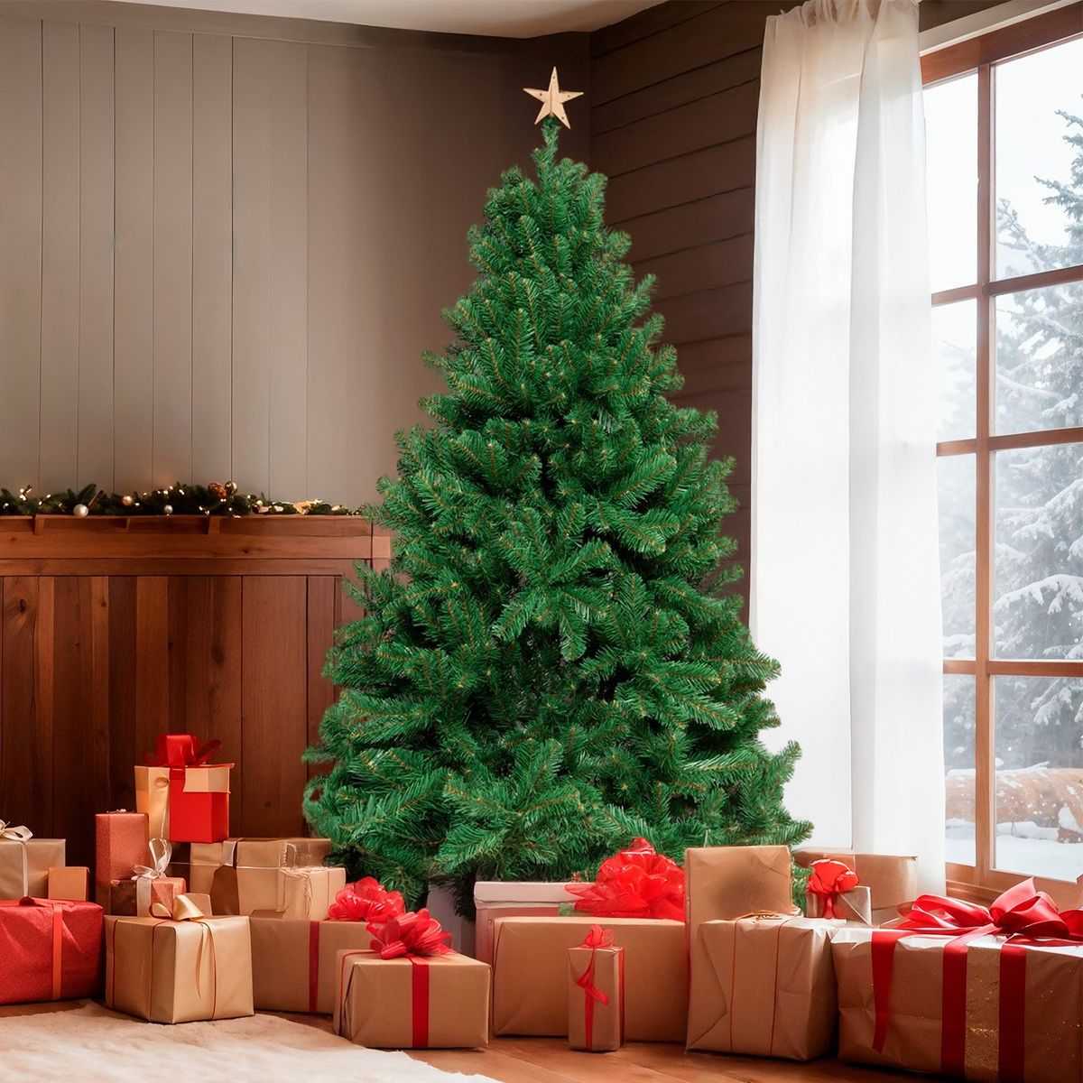 MICA - Árbol de Navidad Scandia 2.30m 1729 Ramas