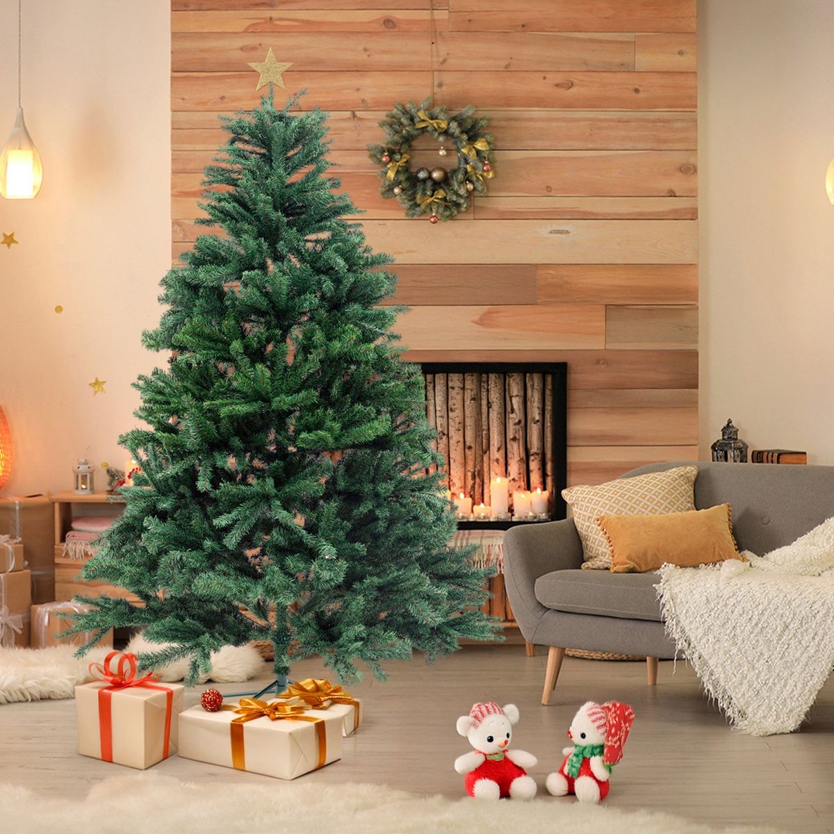  - Árbol de Navidad Colorado Deluxe 2.10m 1224 Ramas