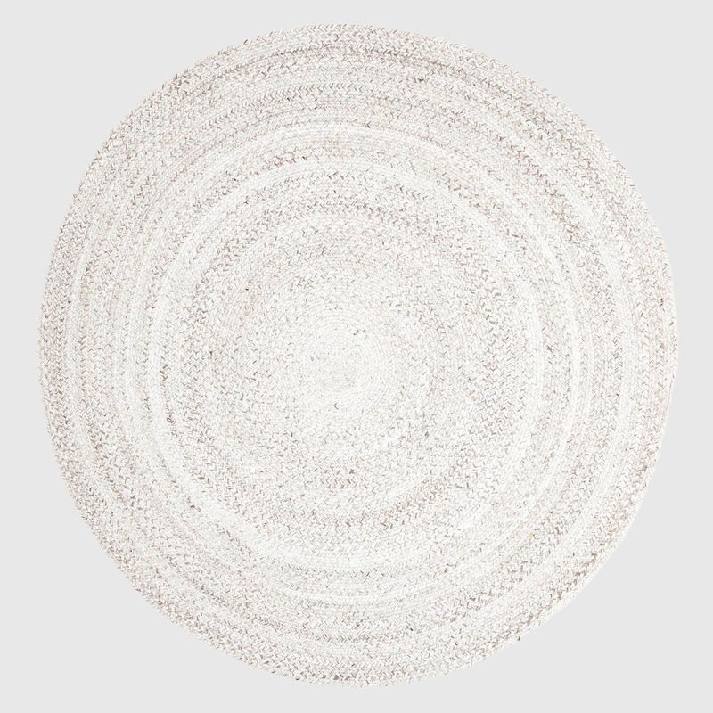 BASEMENT HOME - Alfombra Redonda Braided