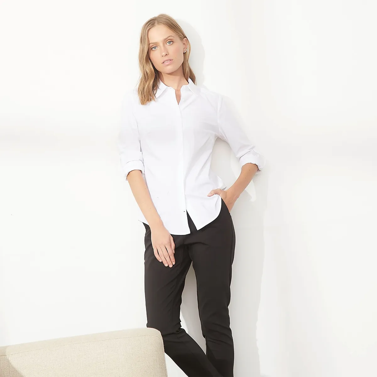 BASEMENT - Blusa Manga Larga Mujer Basement