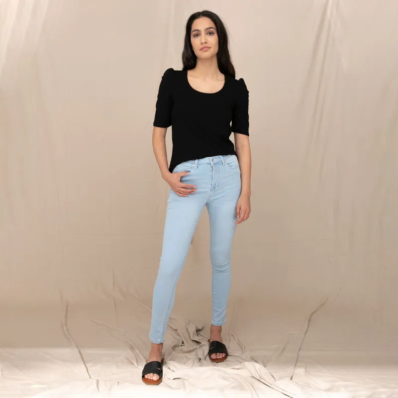 UNIVERSITY CLUB - Jean Skinny Tiro Alto Mujer University Club