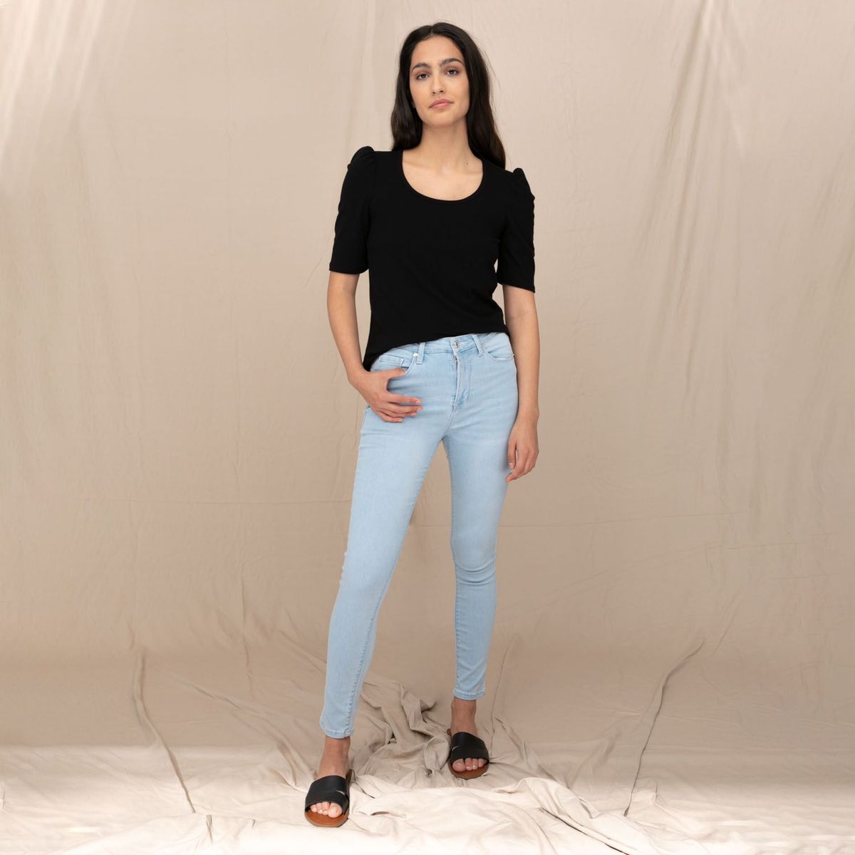 UNIVERSITY CLUB - Jean Skinny Tiro Alto Mujer University Club