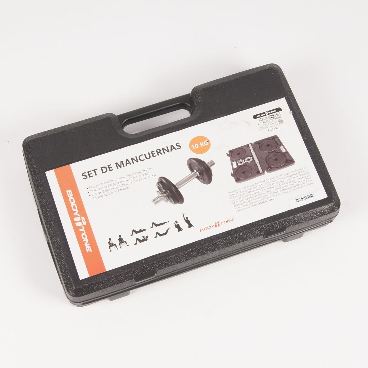 BODYTONE - Set de Mancuernas 10kg