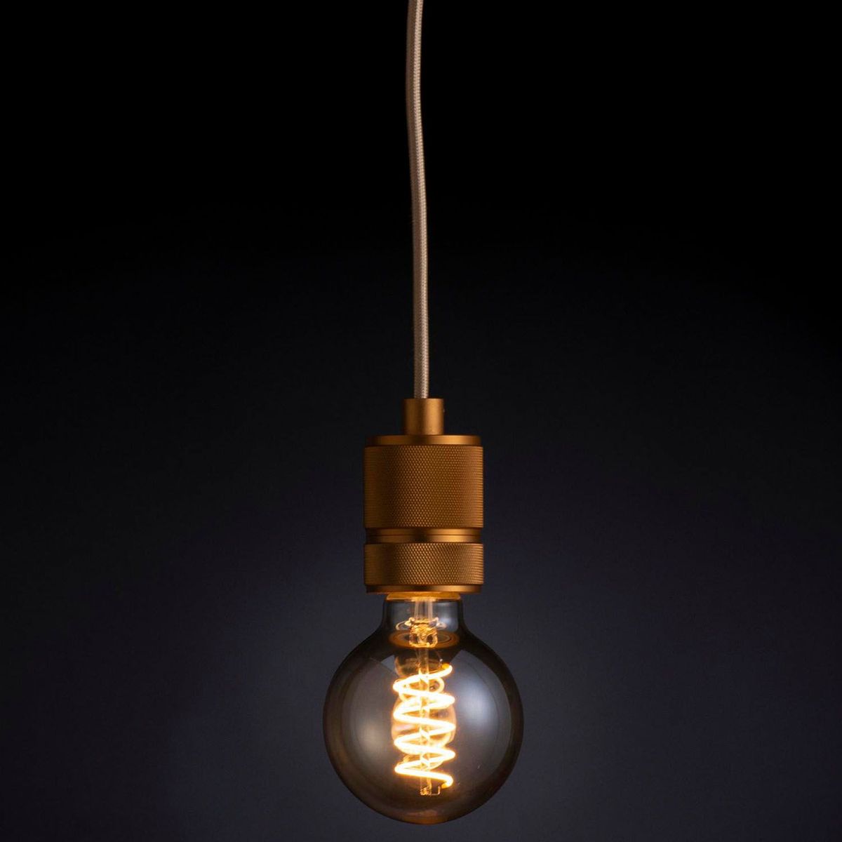 JUST HOME COLLECTION - Lámpara Colgante Alois Dorada