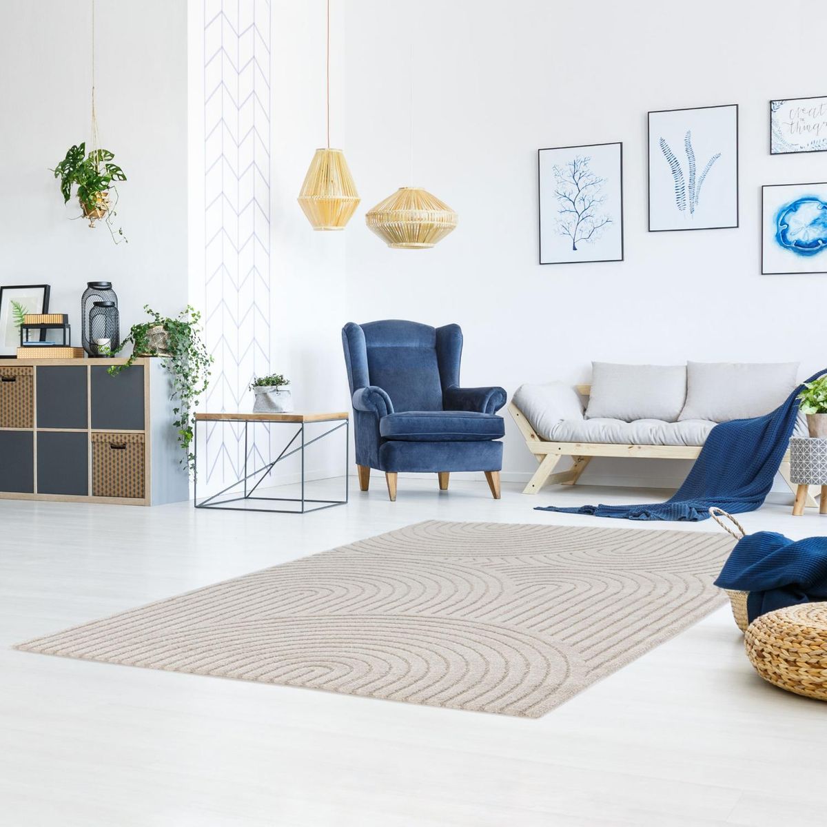 MICA - Alfombra Coccon Beige