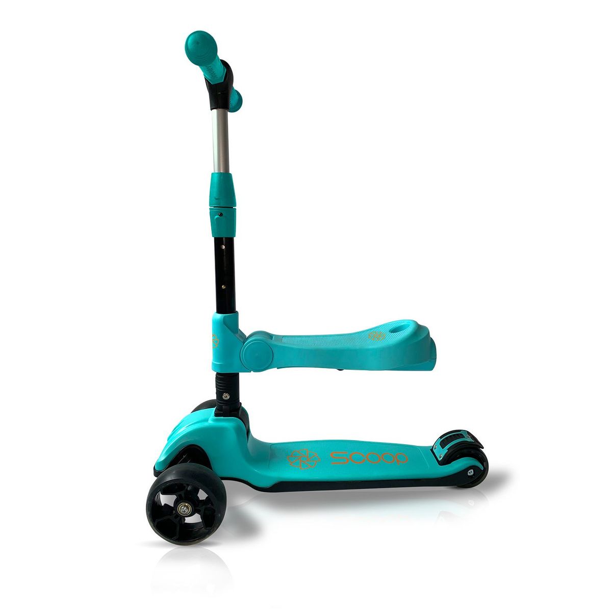 SCOOP - Tri Scooter para Niños con Sonido y Vapor