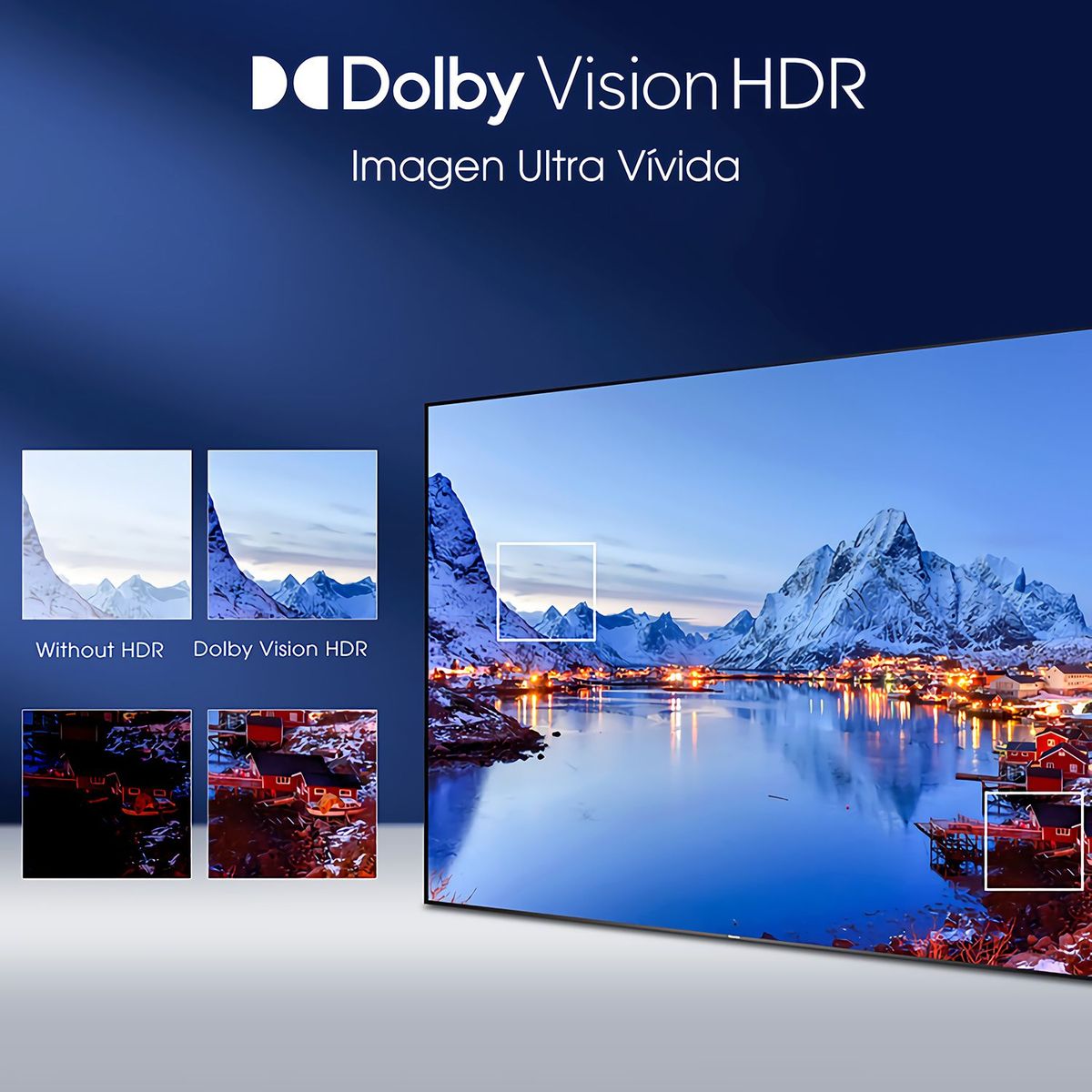 HISENSE - LED 55" 55A6GSA 4K HDR Android Smart TV