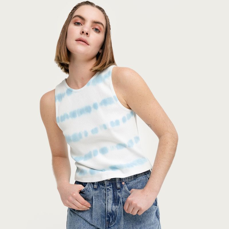 SYBILLA - POLO TOP RIB HALTER