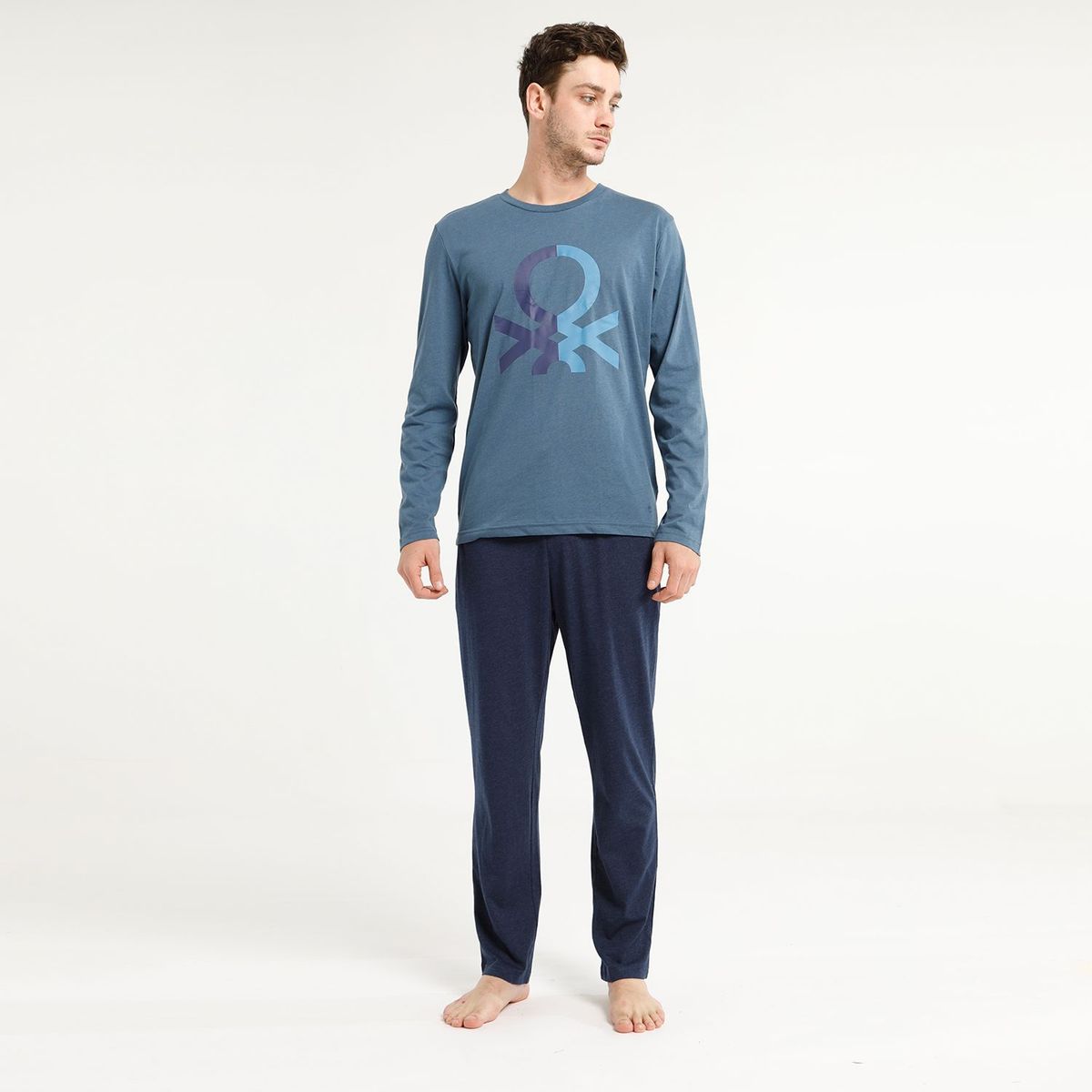 BENETTON - Pijama Largo Hombre