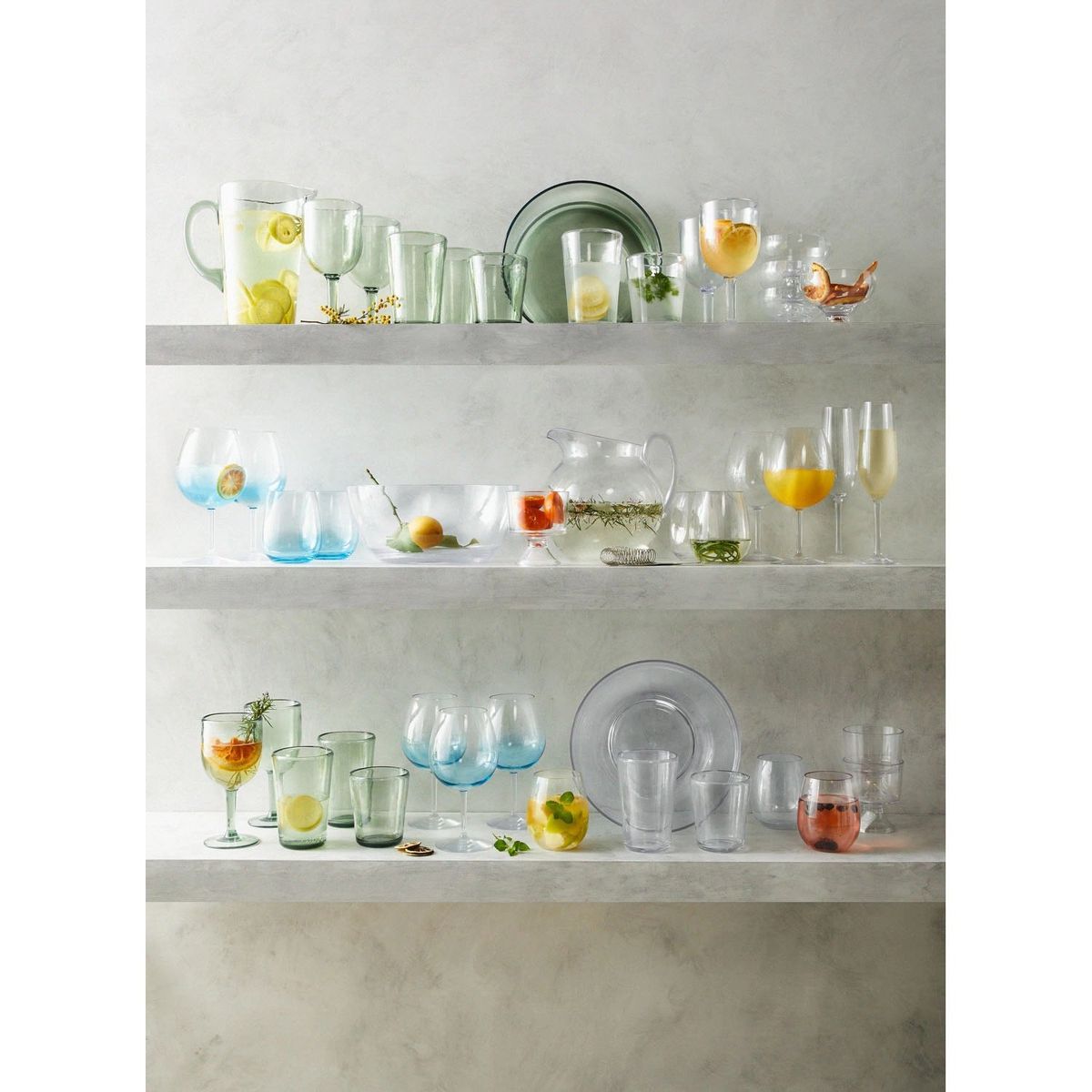 BASEMENT HOME - Vaso Bajo Acrílico Lisboa 350 ml