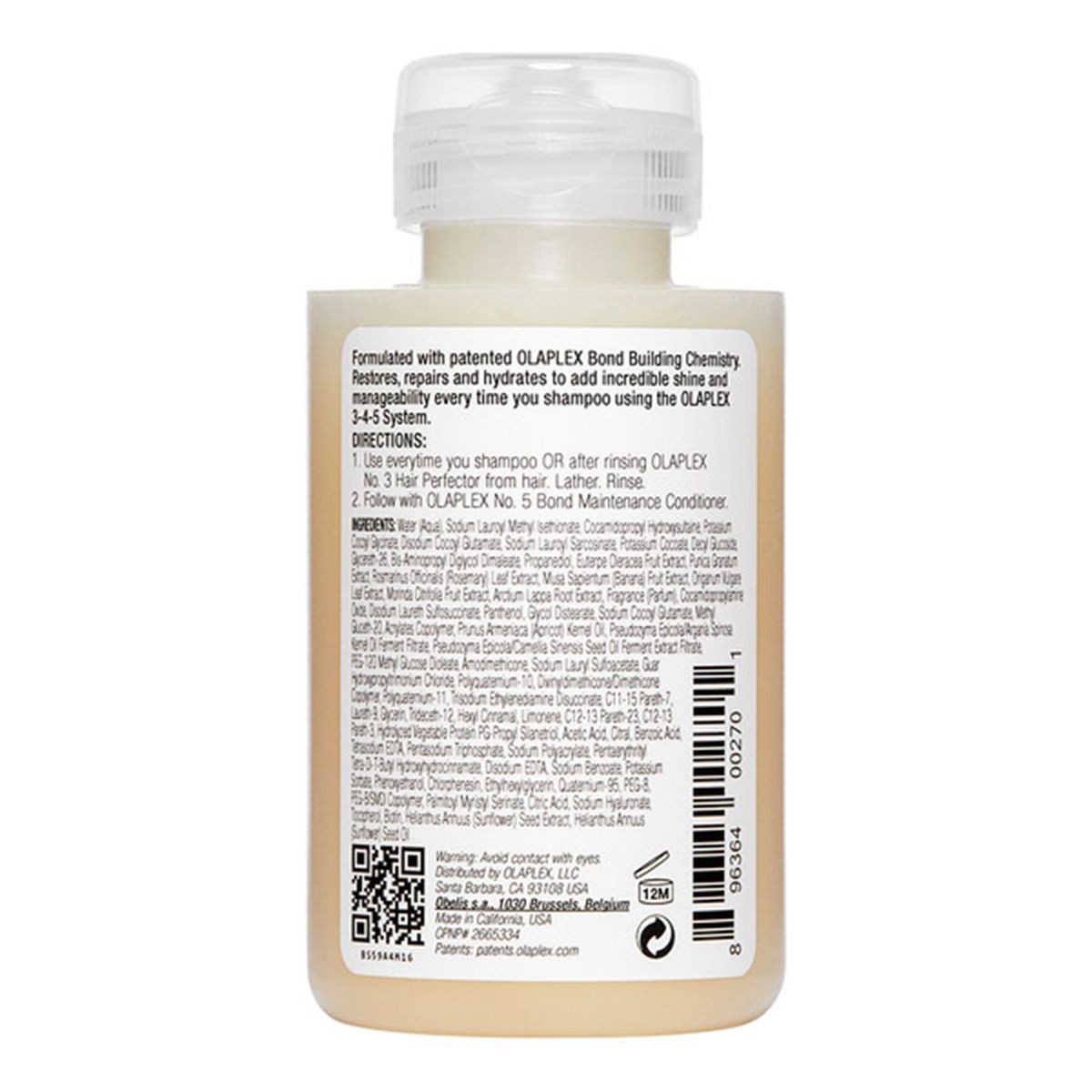 OLAPLEX - OLAPLEX Shampoo N°4 Bond Maintenance 100ml