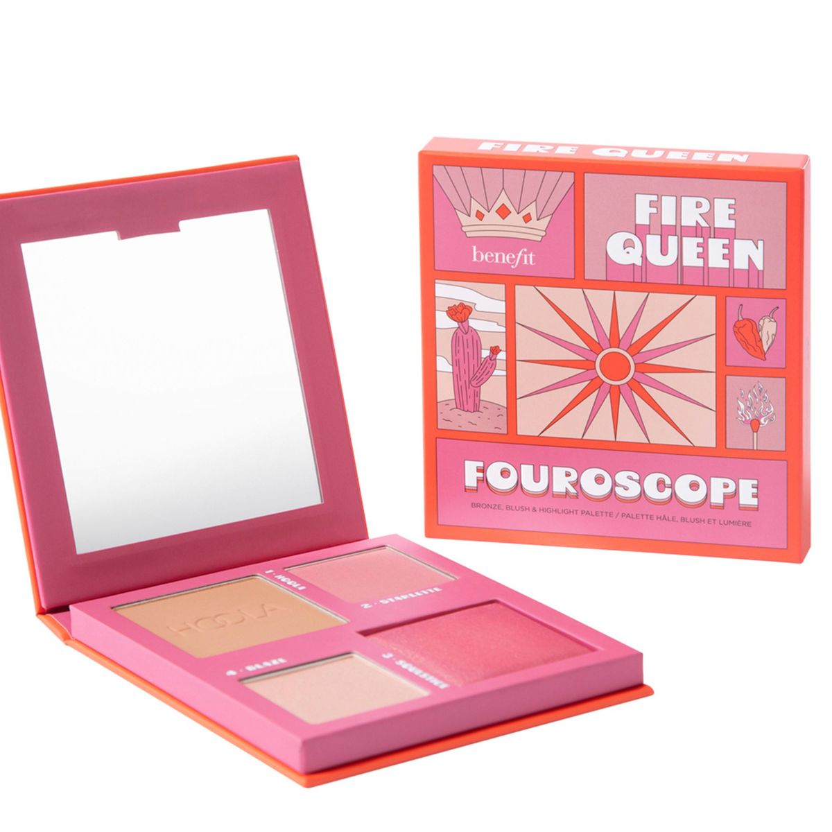 BENEFIT - Edición limitada Paleta Fouroscope Fire Queen