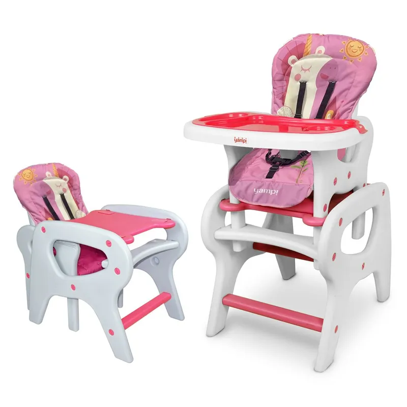 YAMP - Silla de Comer Bebe 2 en 1 Escritorio Barcelona