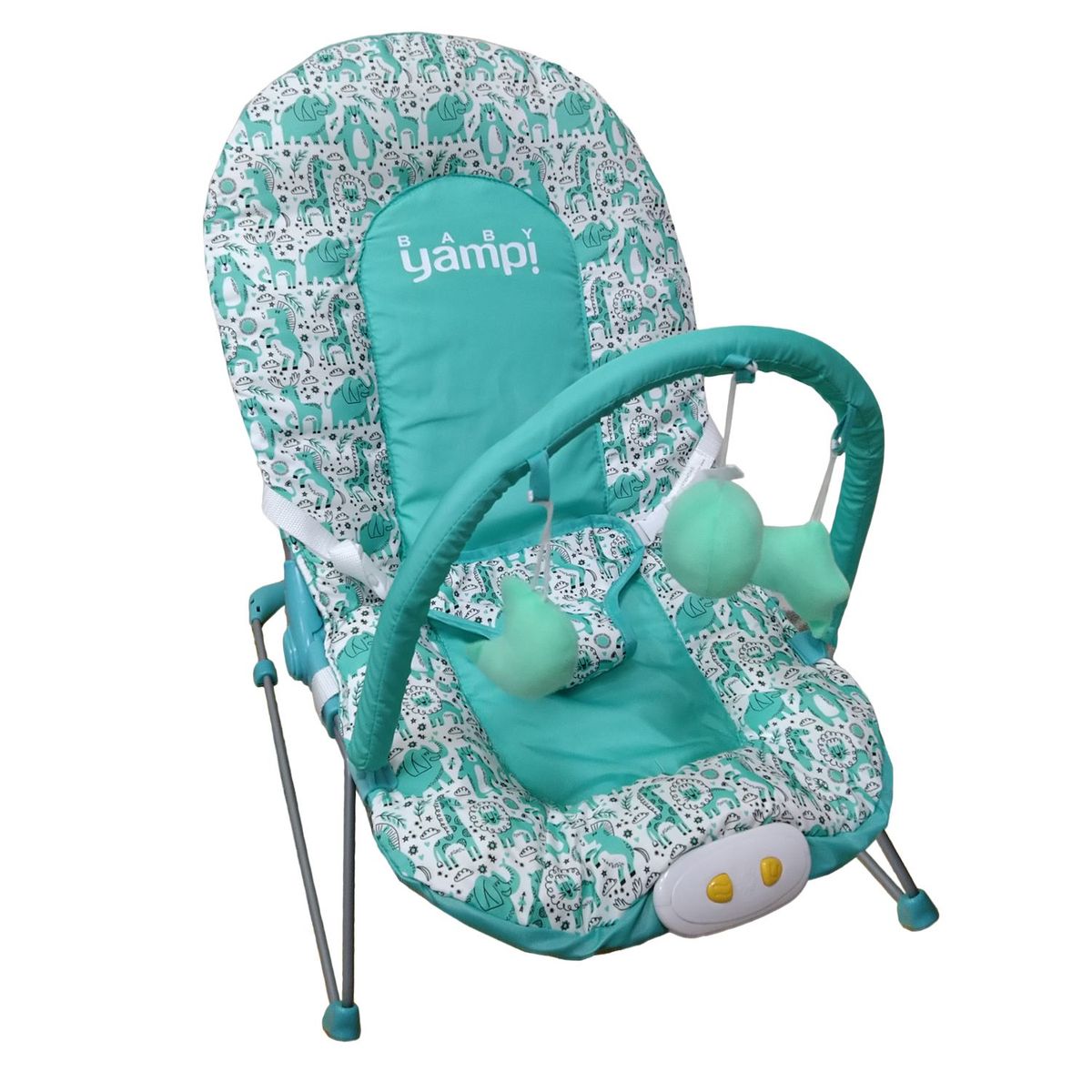 YAMP - Silla Bouncer para Bebé Mecedora Turquesa