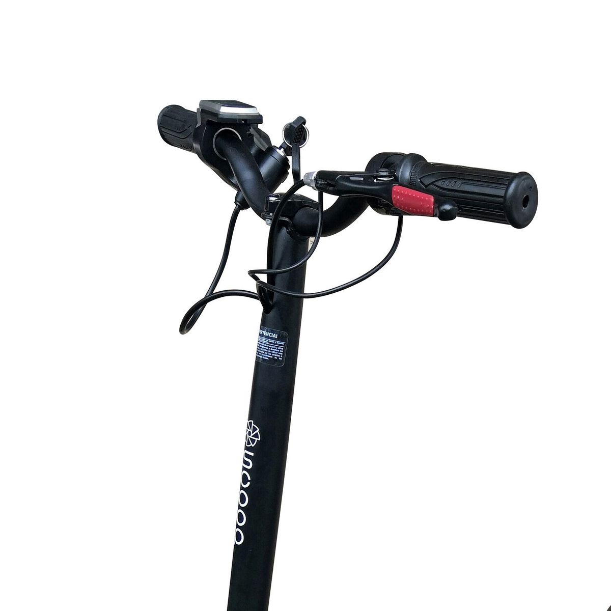 SCOOP - Scooter Eléctrico Con Asiento Negro