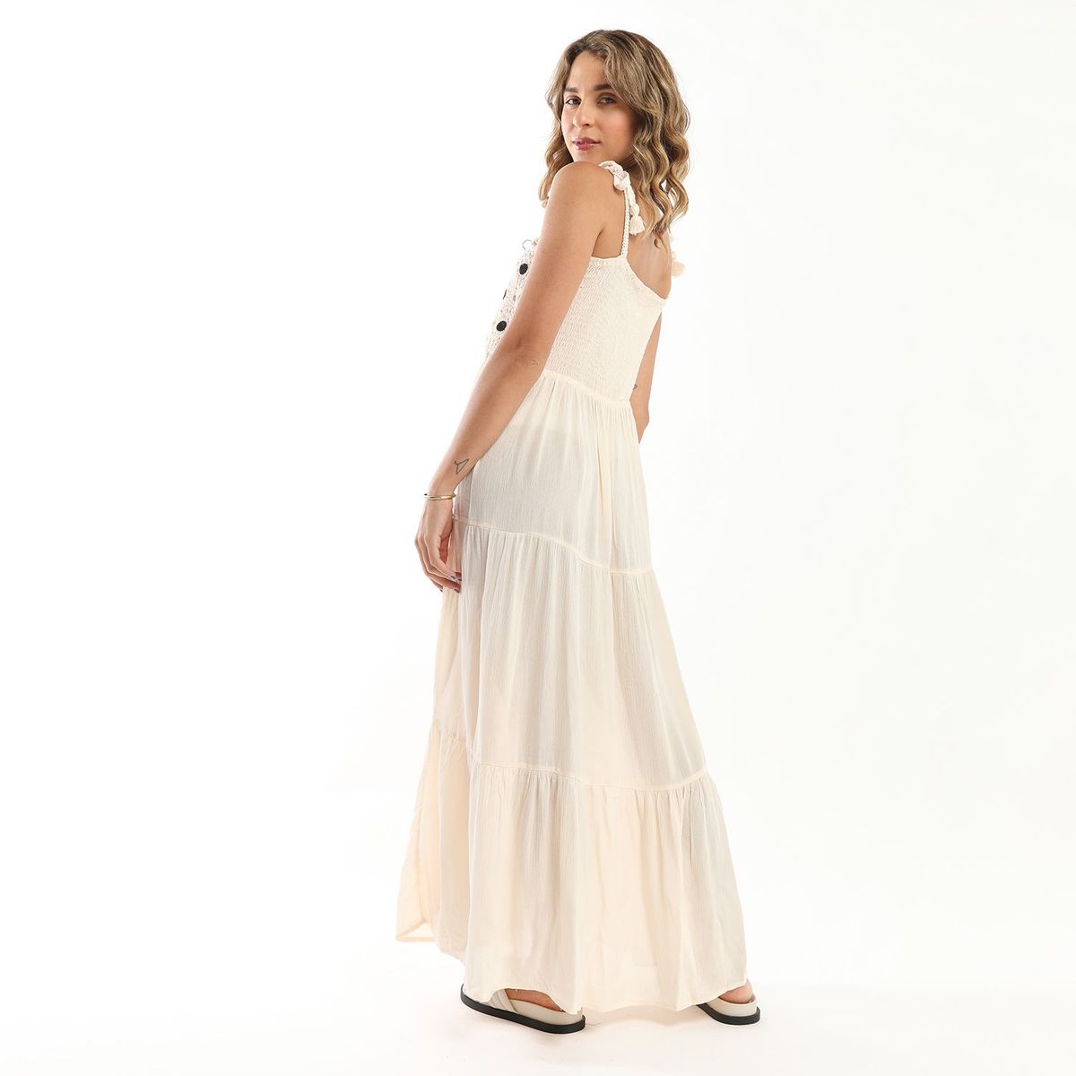 SYBILLA - Vestido Crochet Mujer Sybilla