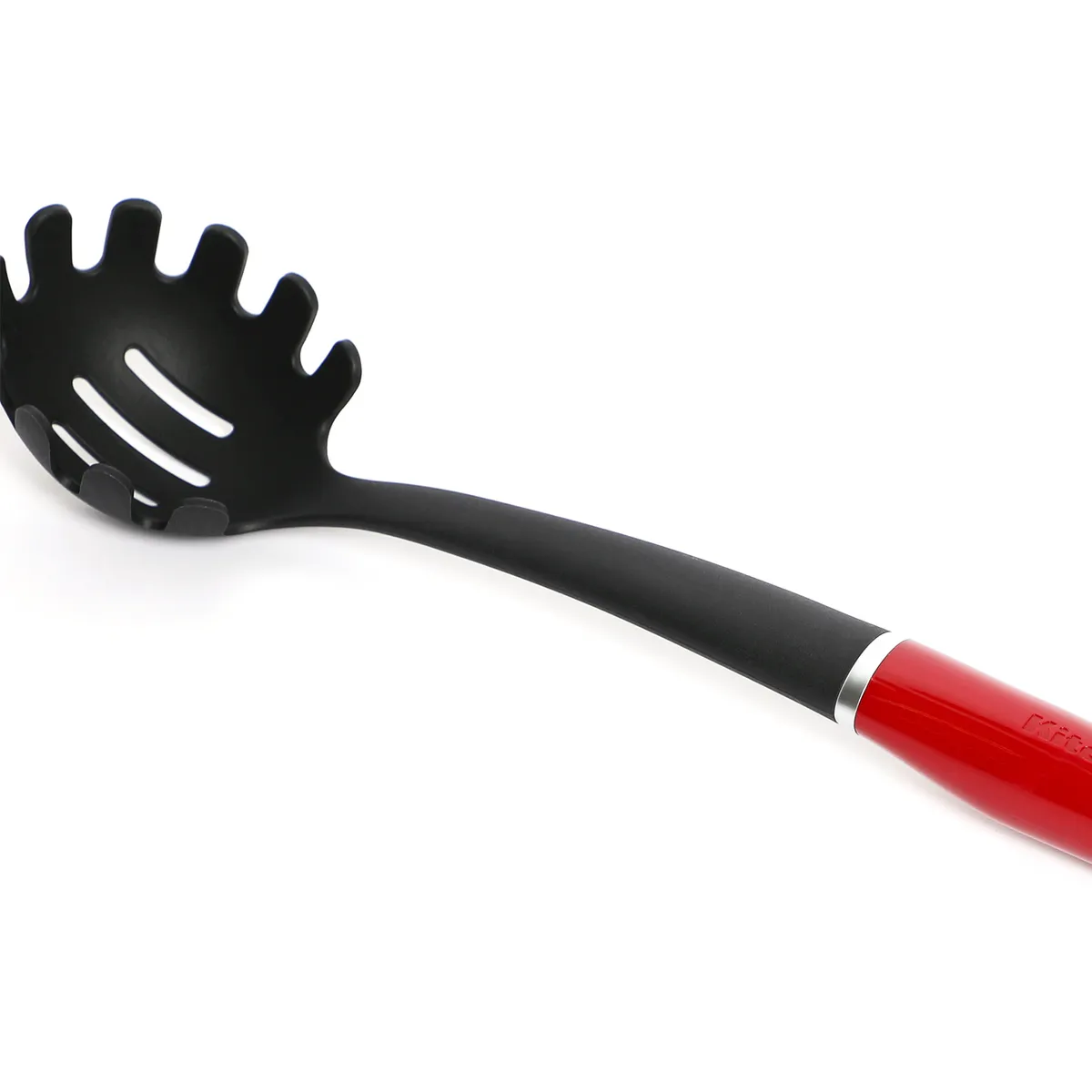 KITCHENAID - Cuchara Espátula Nylon Ranurada