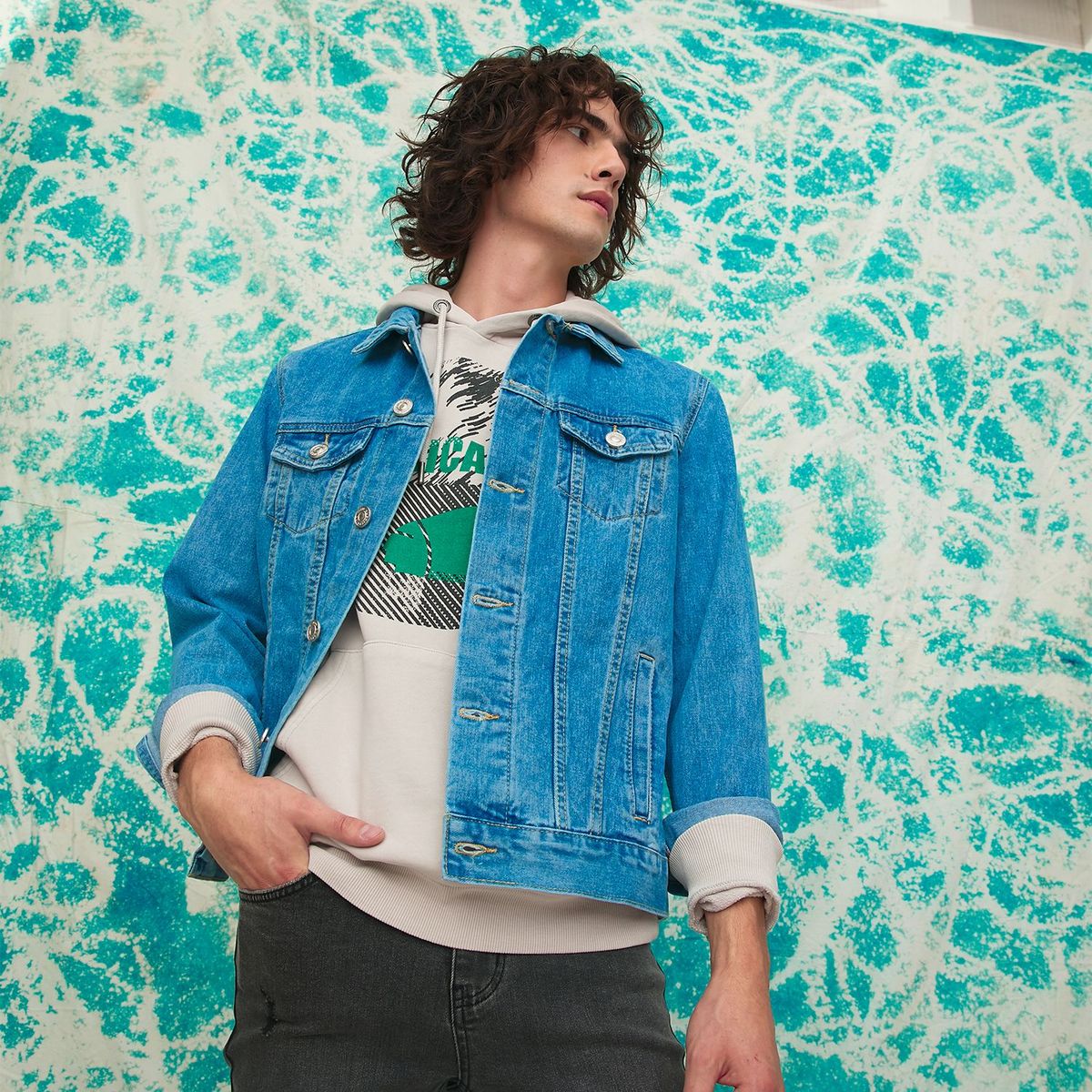 DENIMLAB - Casaca Jean Hombre Denimlab