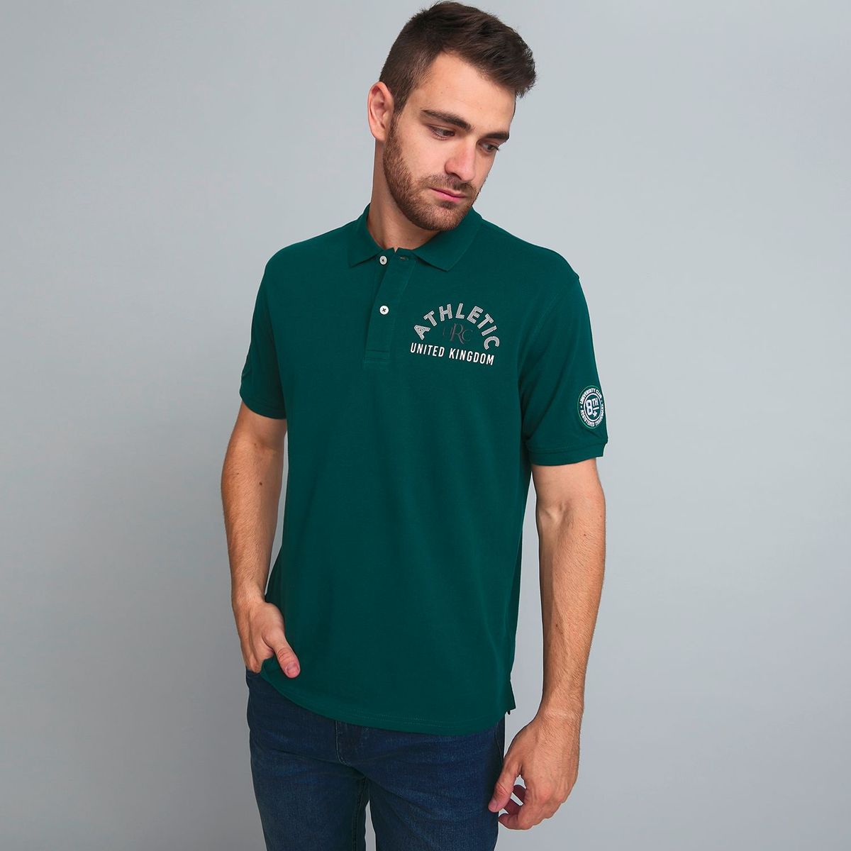 UNIVERSITY CLUB - Polo Manga Corta 100% Algodón Hombre University Club