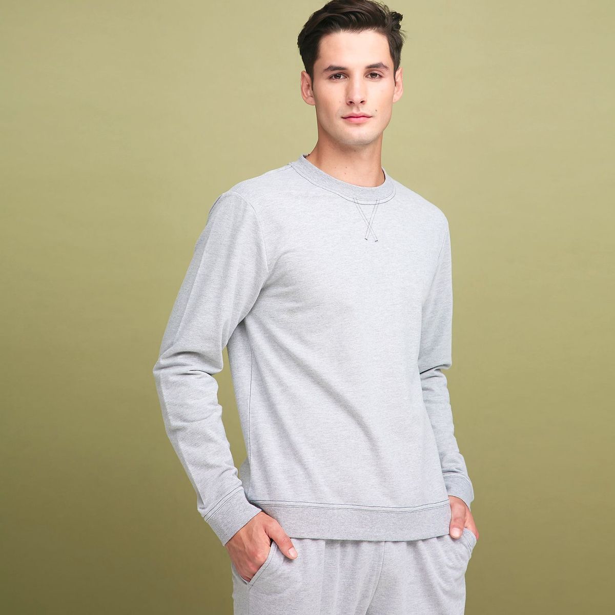 BASEMENT - Polo Pijama Hombre Basement