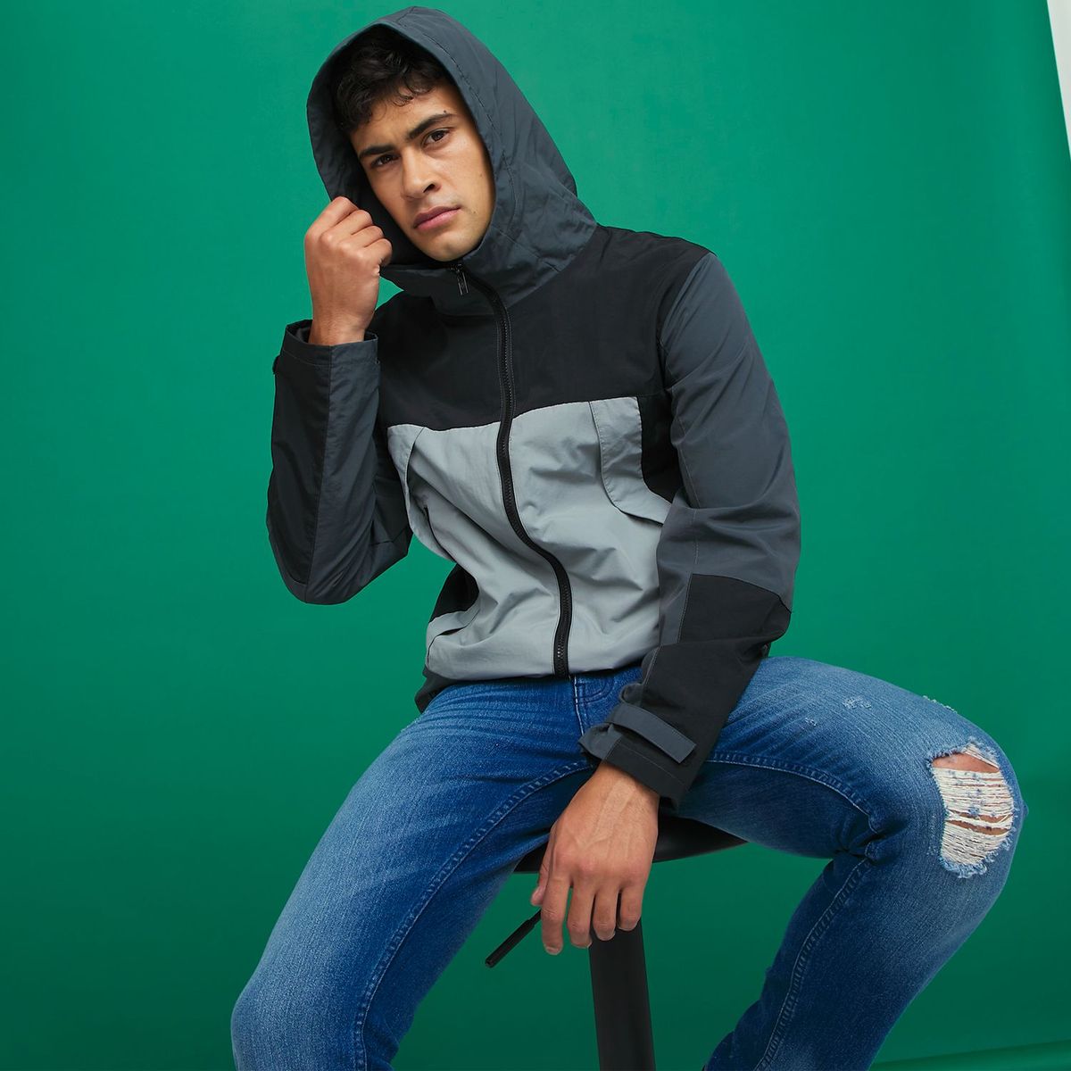 BEARCLIFF - Casaca Cortaviento Hombre Bearcliff