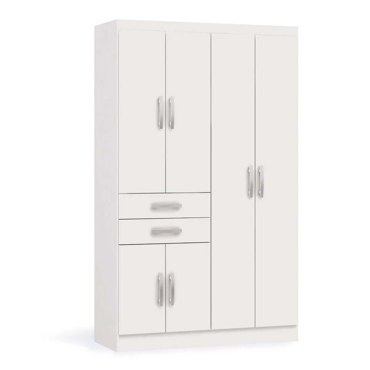 MICA - Ropero 6 Puertas 2 Cajones