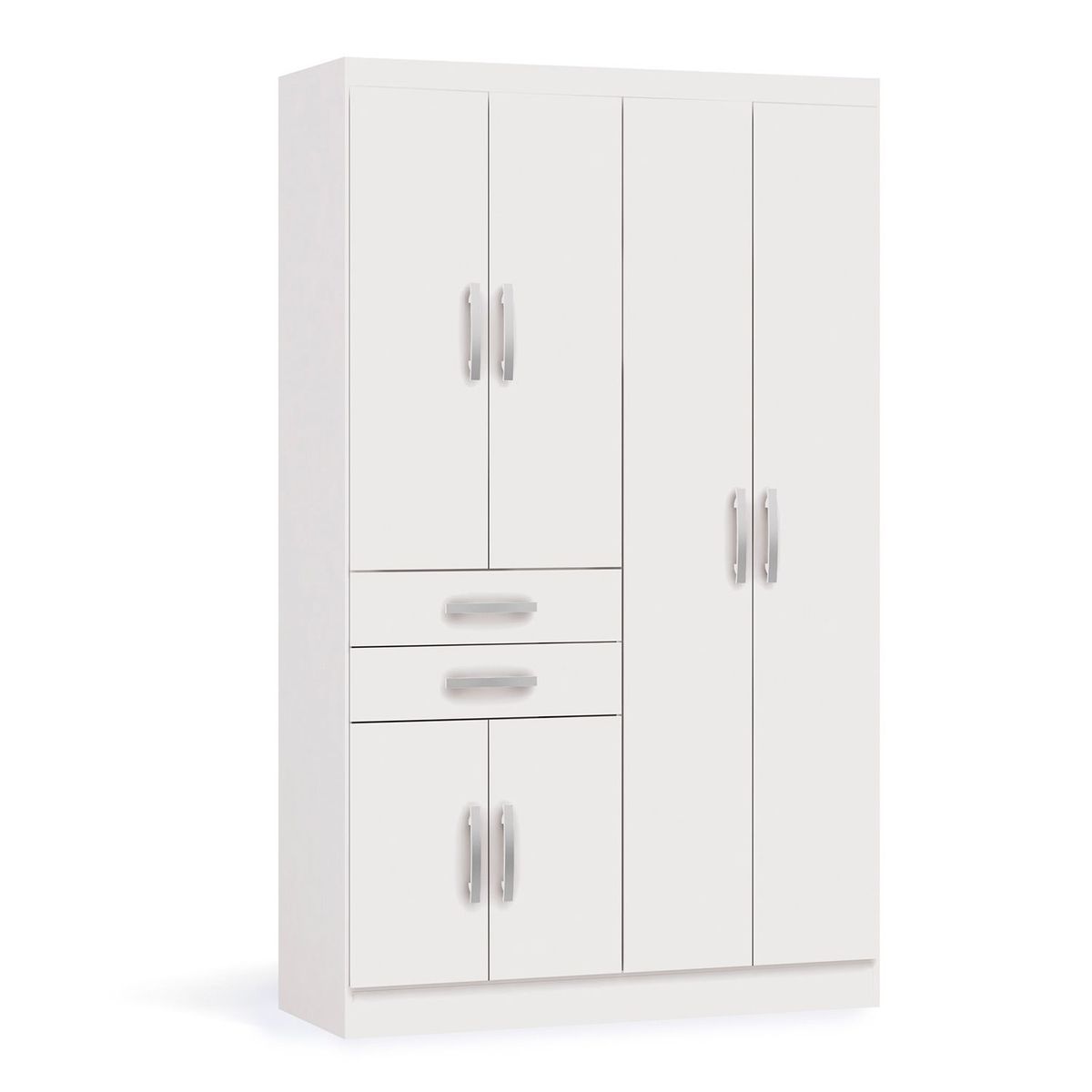 MICA - Ropero 6 Puertas 2 Cajones