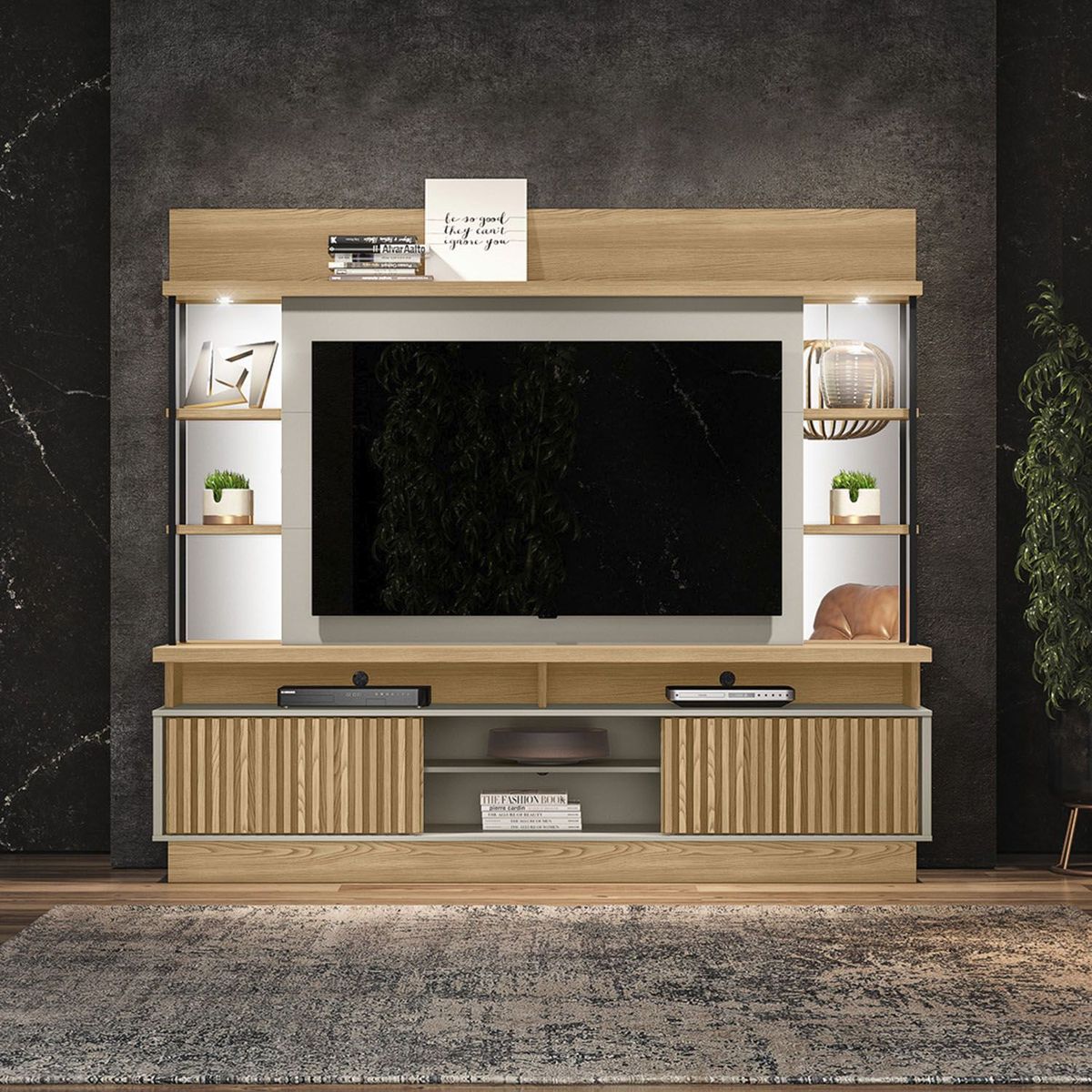 BASEMENT HOME - Centro de TV Salvador 60"