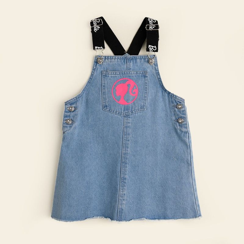 BARBIE - Overol Denim Niña