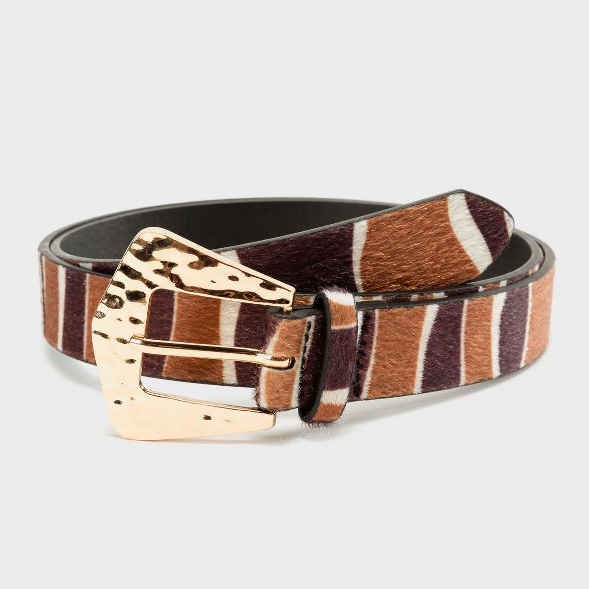 BASEMENT - Cinturón Hebilla Grande Print Mujer Basement