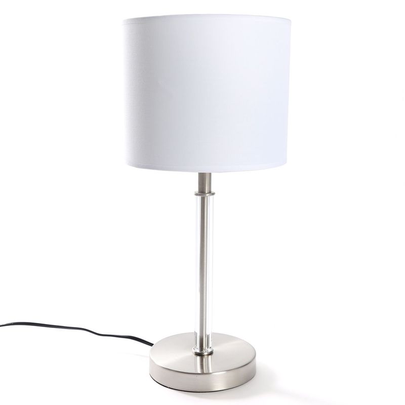 BASEMENT HOME - Lámpara de Mesa Blanca 42x22cm